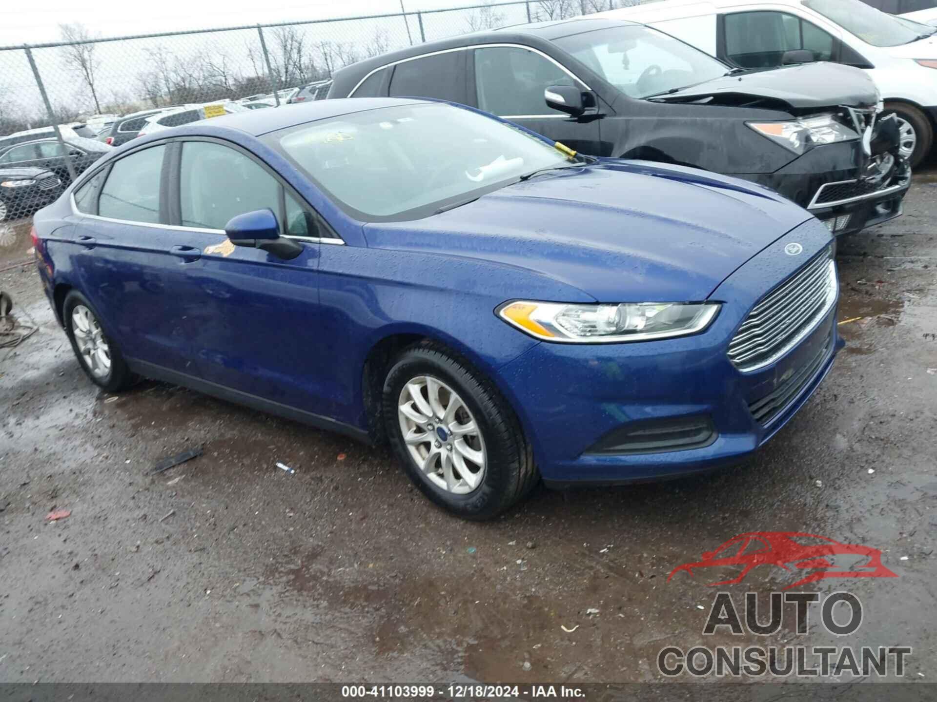 FORD FUSION 2016 - 1FA6P0G77G5122821