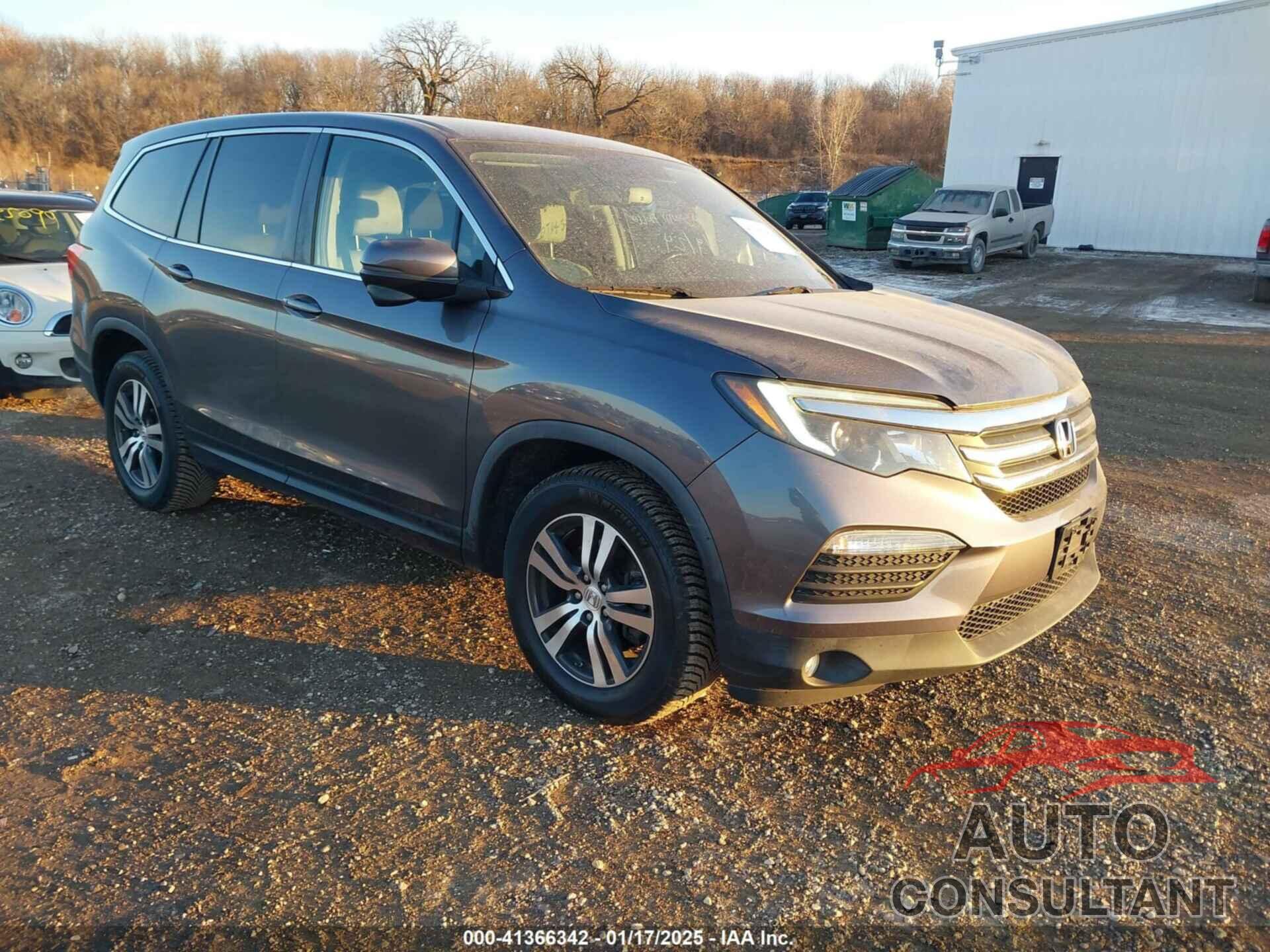 HONDA PILOT 2017 - 5FNYF5H56HB020703