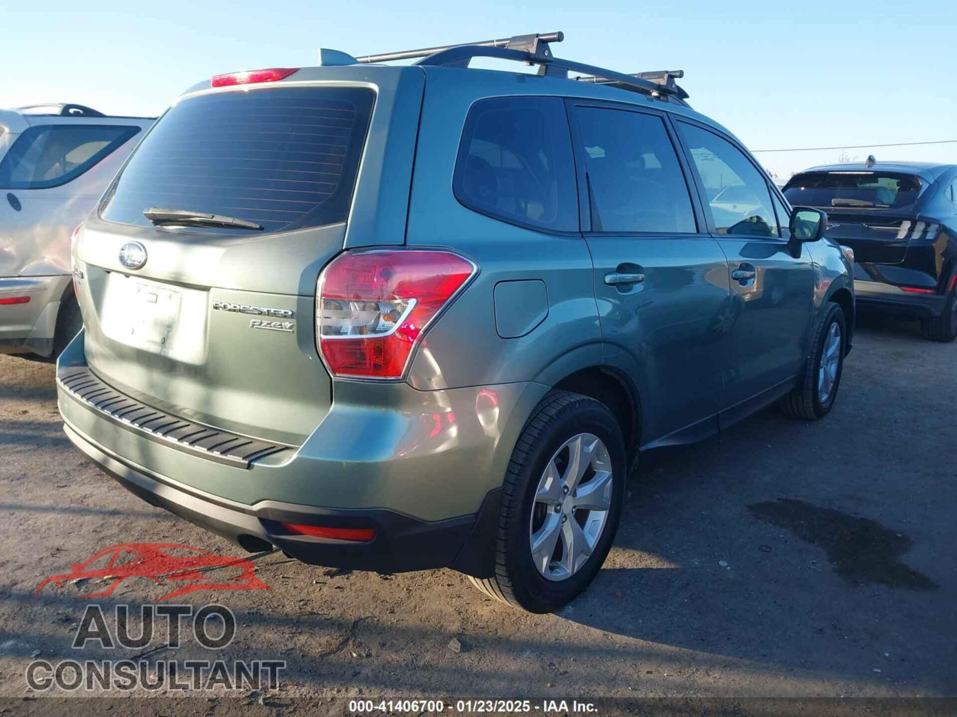 SUBARU FORESTER 2016 - JF2SJABC8GH458014