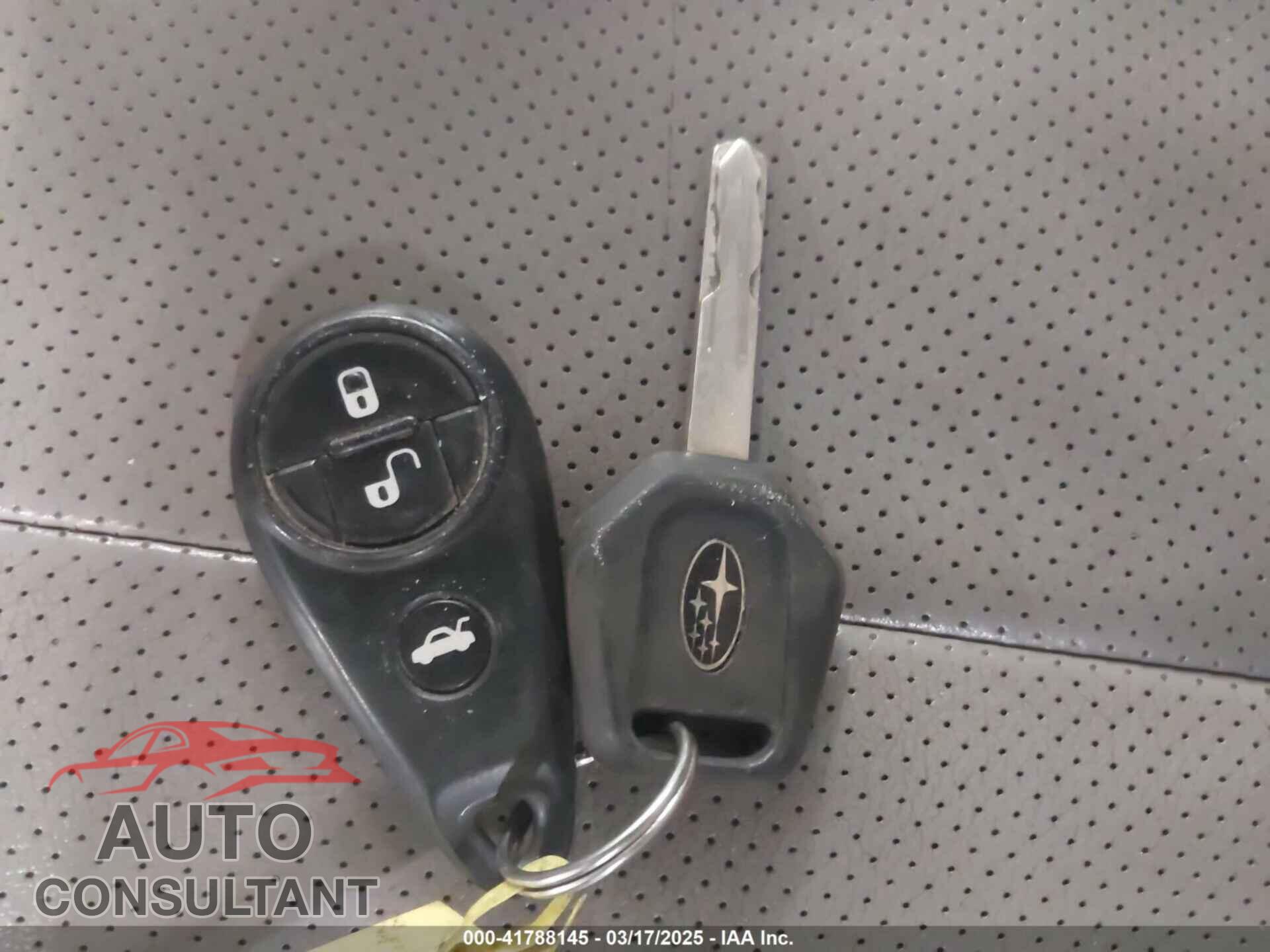 SUBARU FORESTER 2012 - JF2SHBEC5CH446930