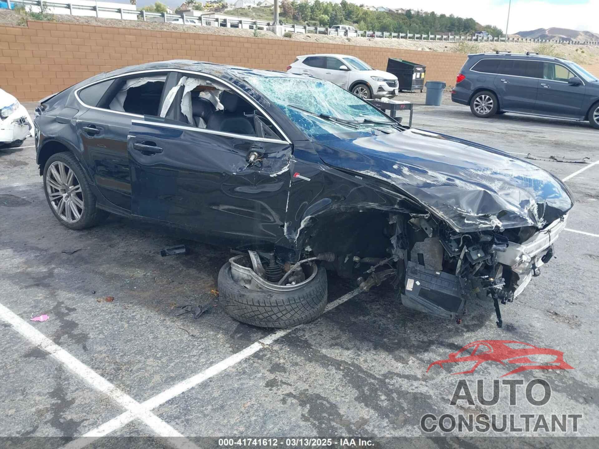 AUDI A7 2012 - WAU2GAFC5CN113023