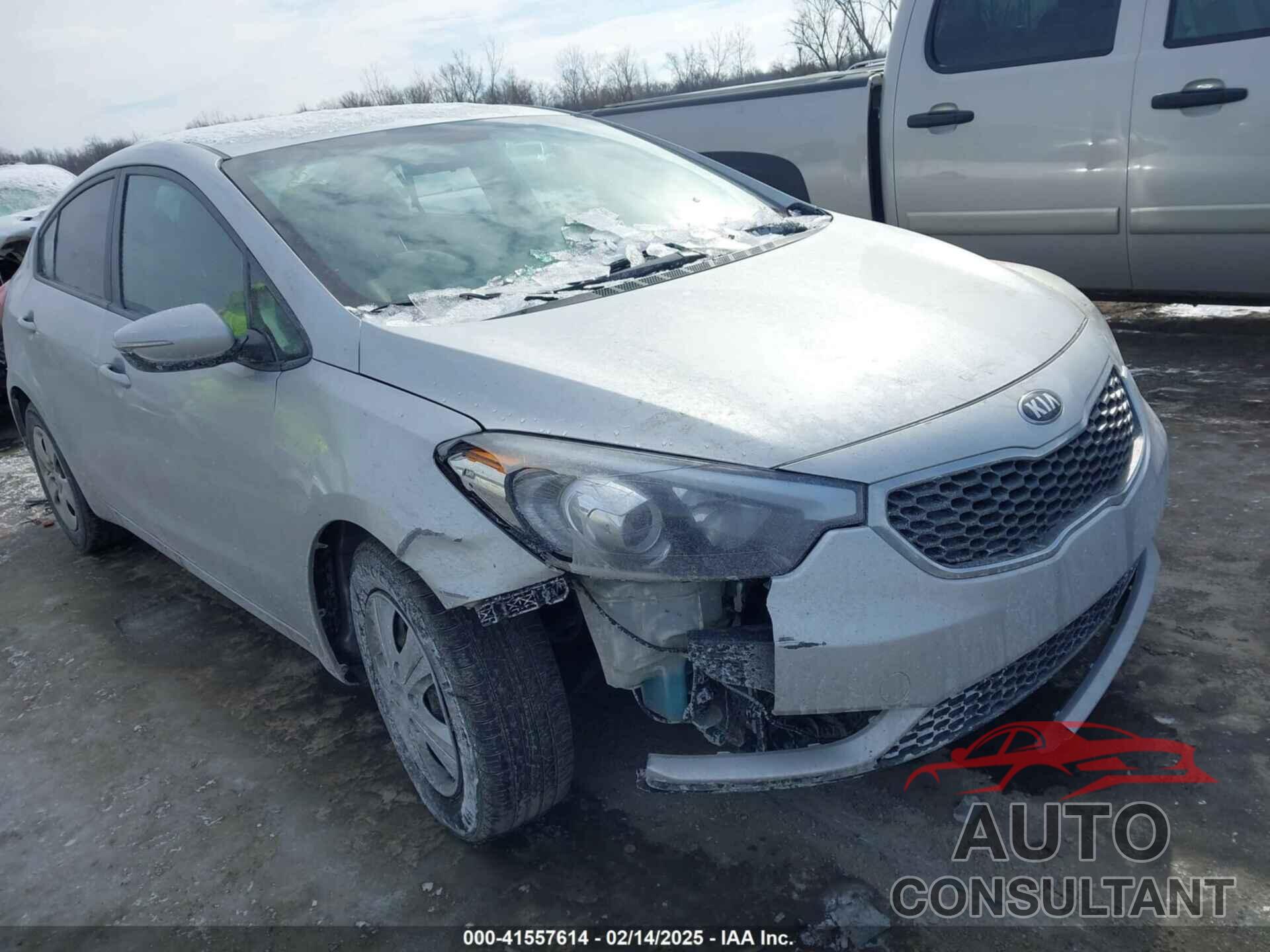KIA FORTE 2016 - KNAFX4A61G5558479