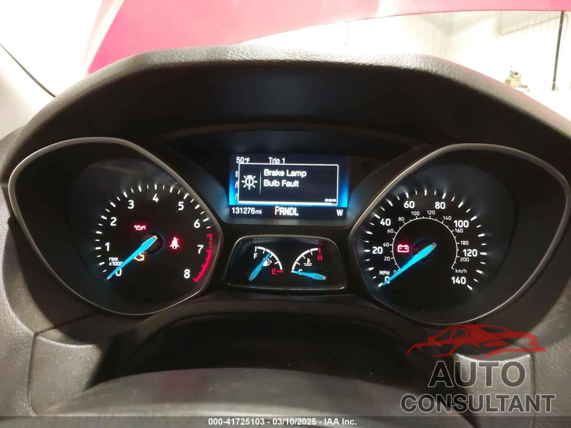 FORD FOCUS 2017 - 1FADP3F25HL231838