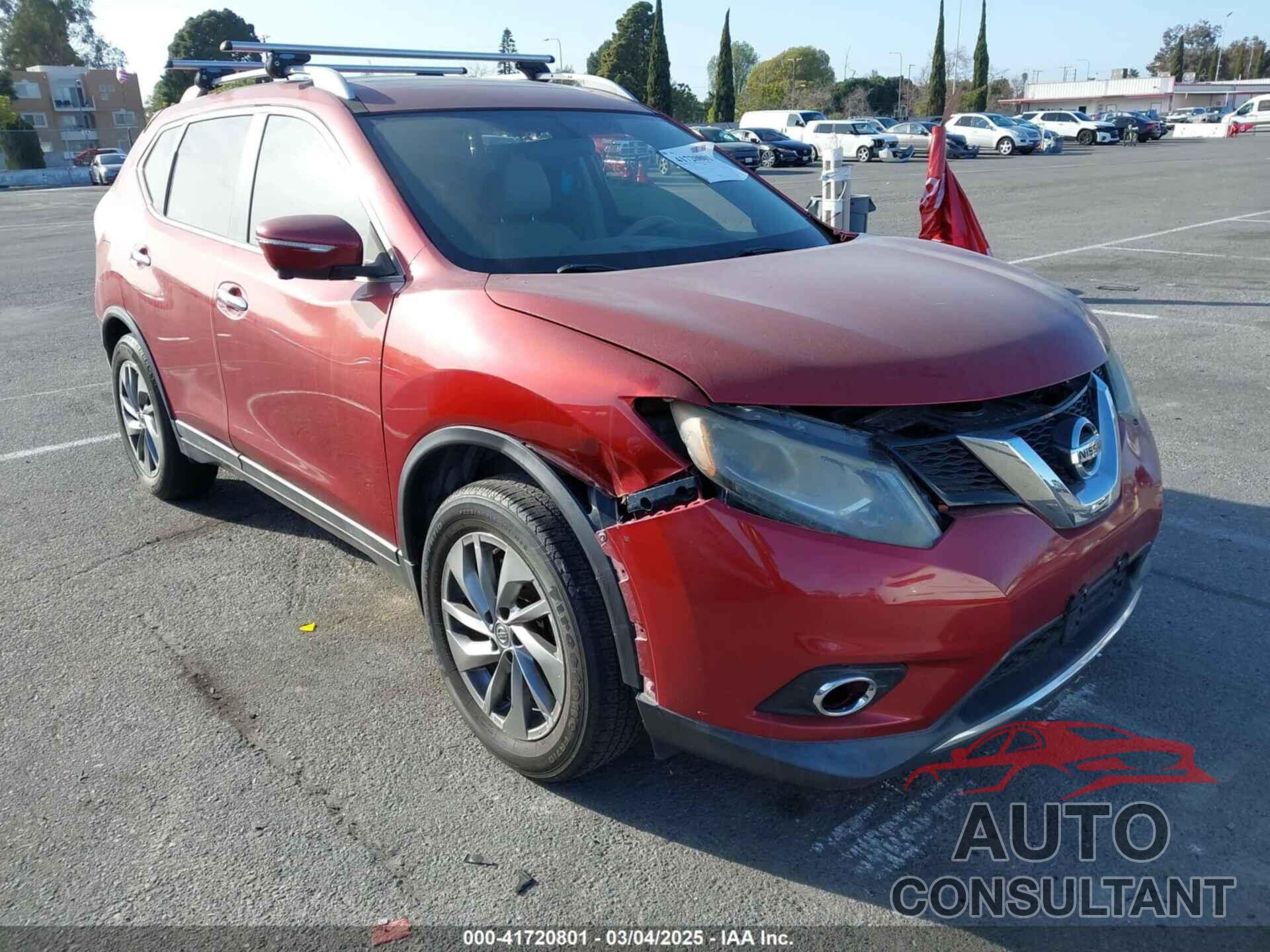 NISSAN ROGUE 2015 - 5N1AT2MT9FC815439