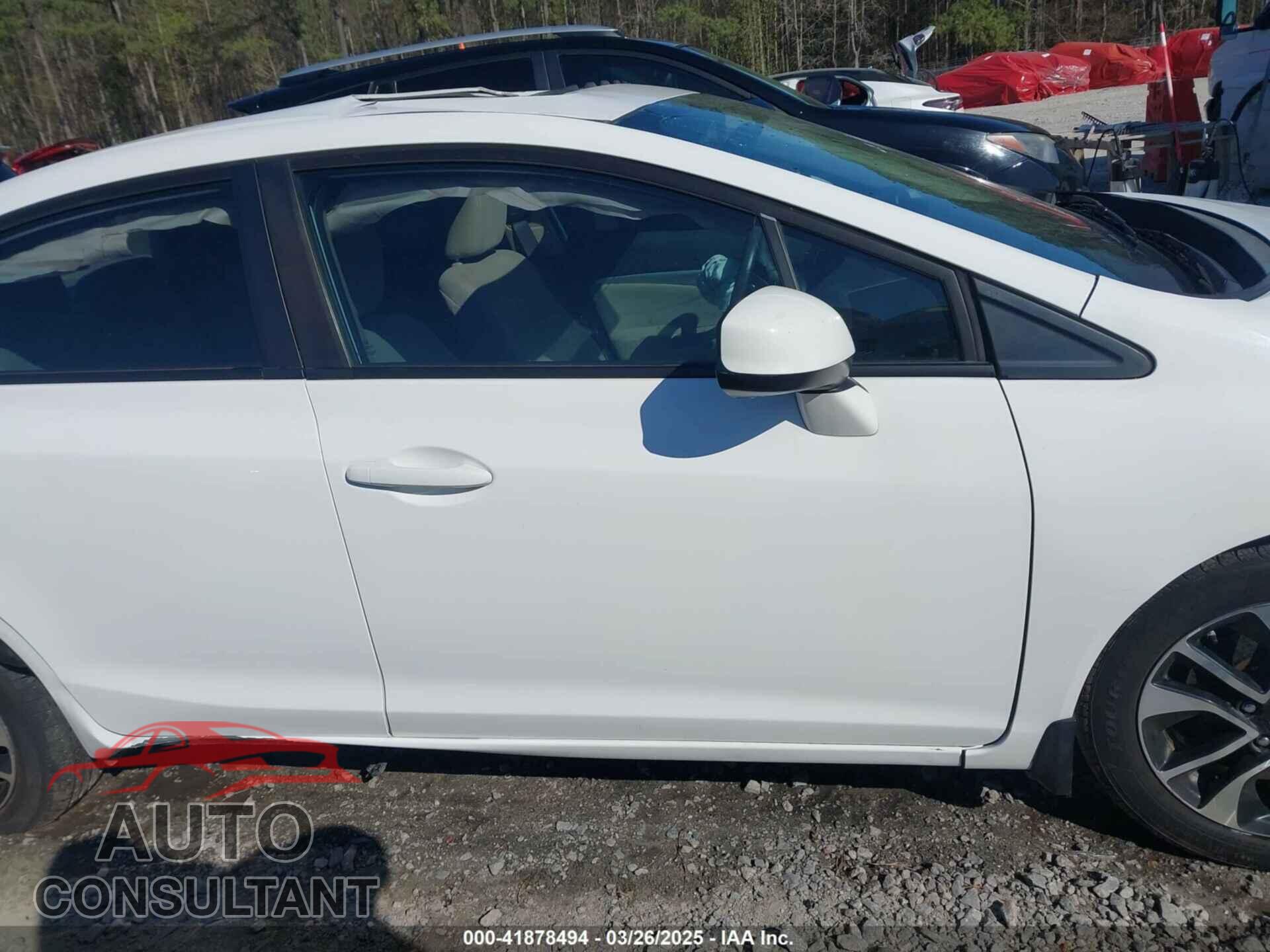HONDA CIVIC 2013 - 19XFB2F84DE021573
