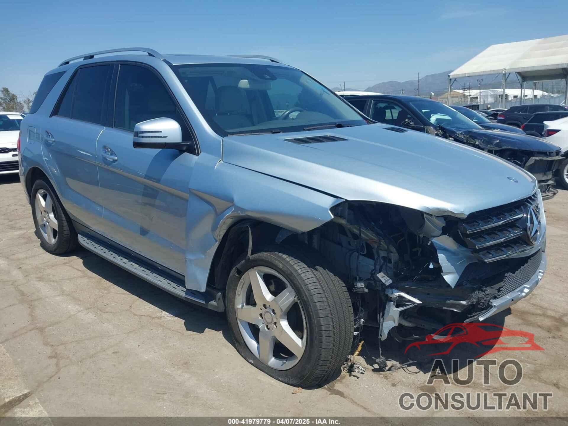 MERCEDES-BENZ ML 350 2014 - 4JGDA5JB4EA284192