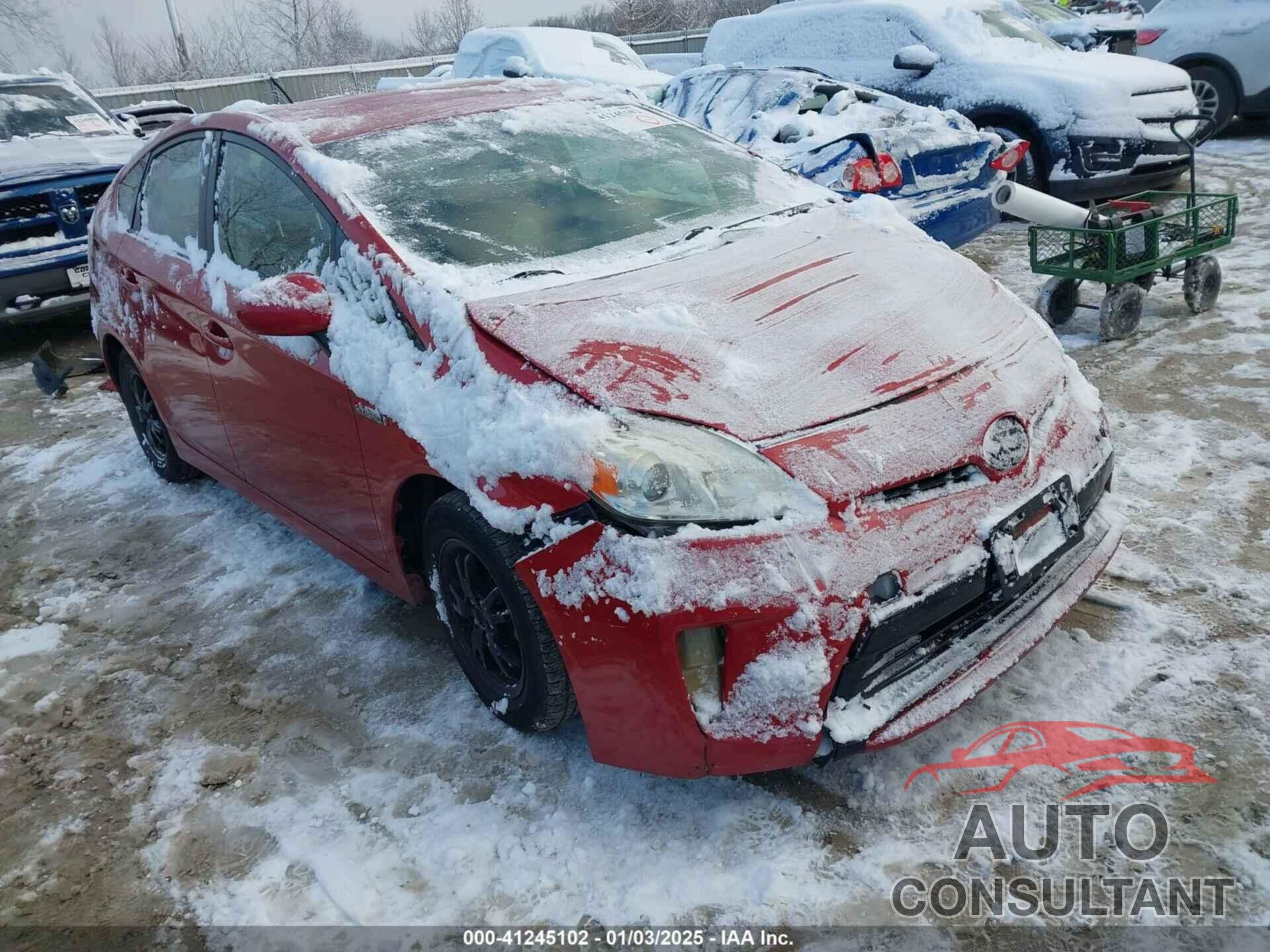 TOYOTA PRIUS 2012 - JTDKN3DU6C1520419