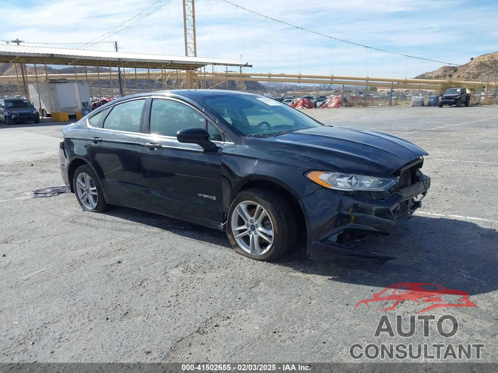 FORD FUSION HYBRID 2018 - 3FA6P0LU5JR136751