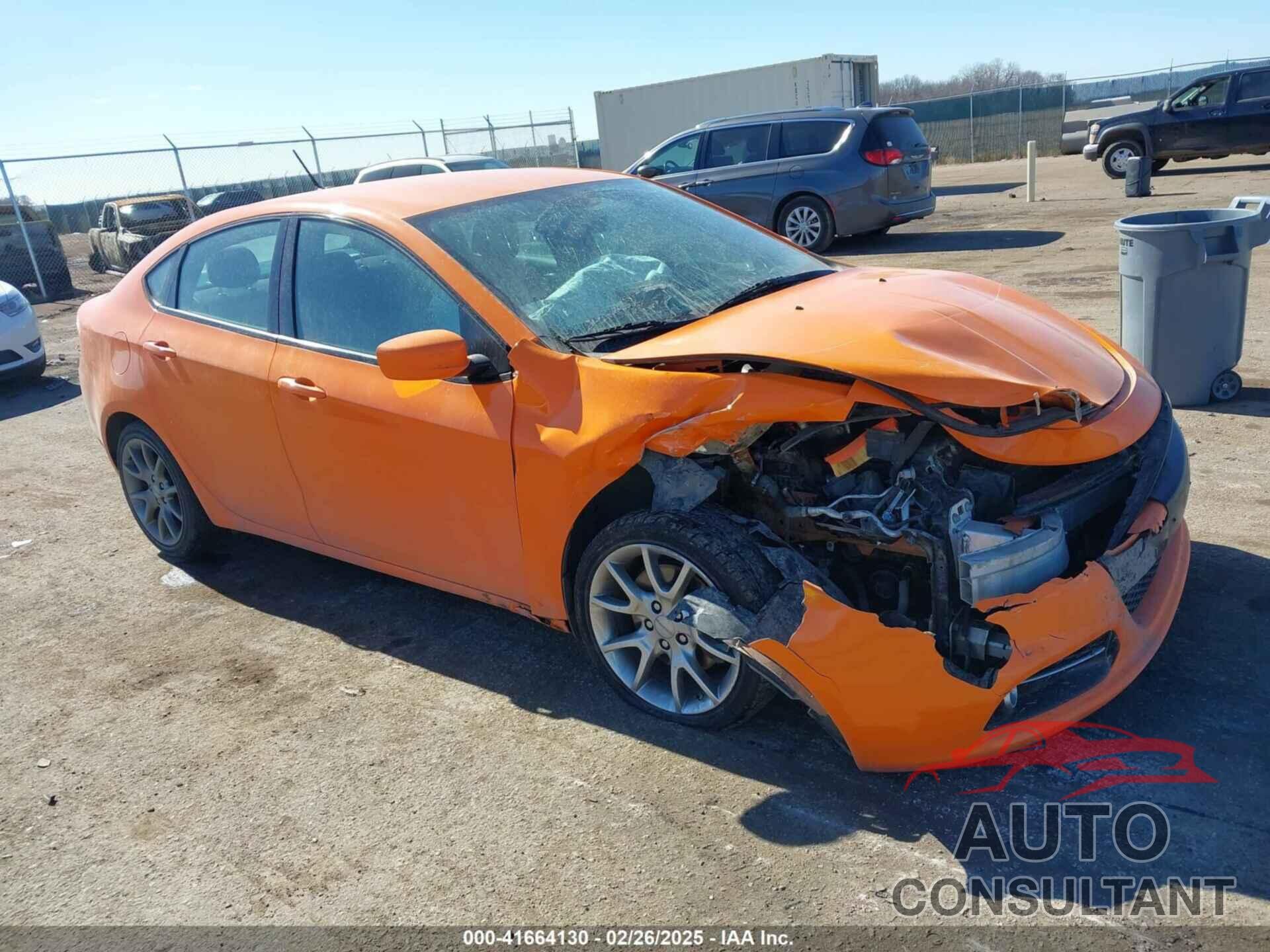 DODGE DART 2014 - 1C3CDFBB3ED671962