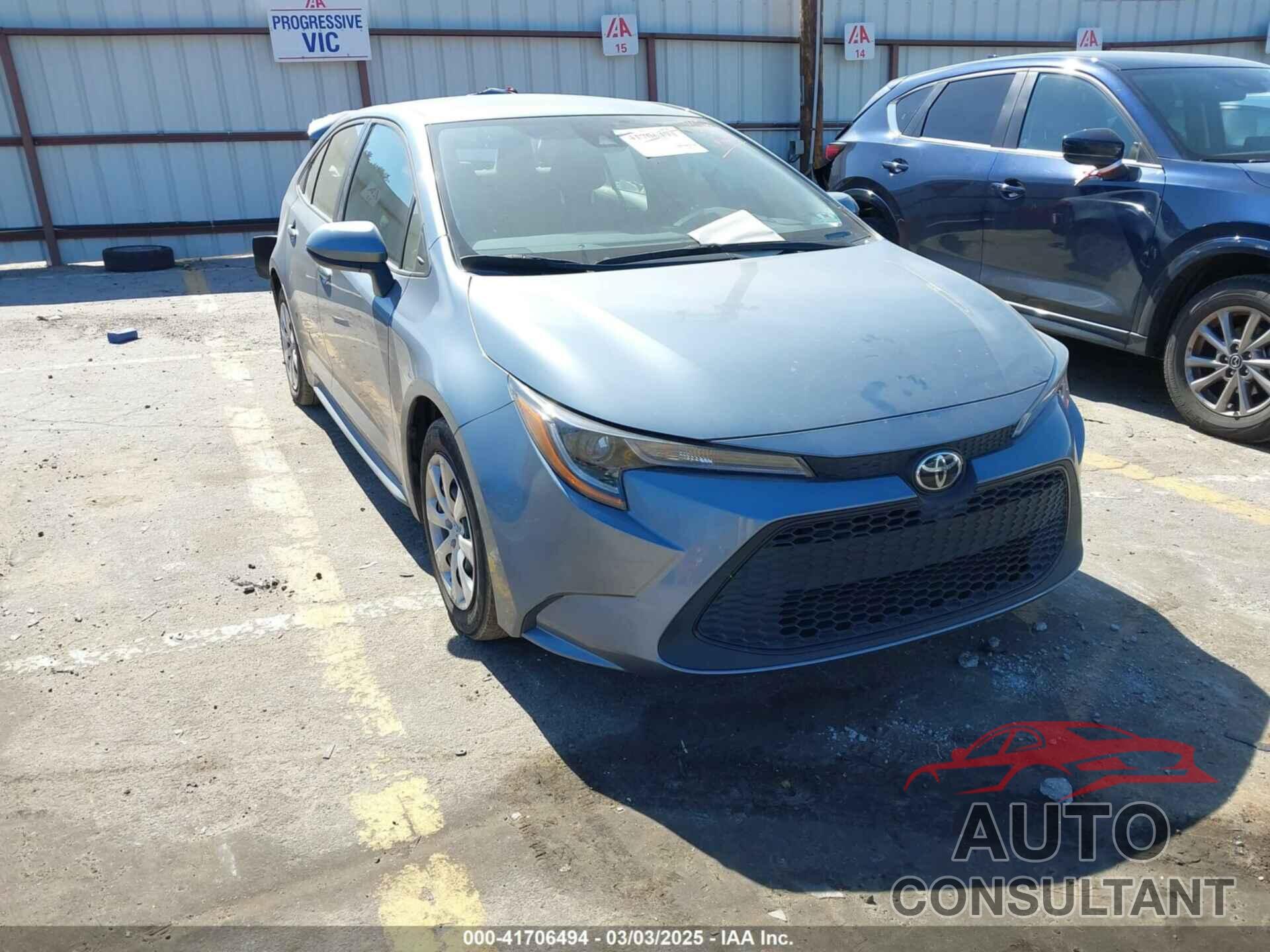 TOYOTA COROLLA 2022 - JTDEPMAE6NJ191007
