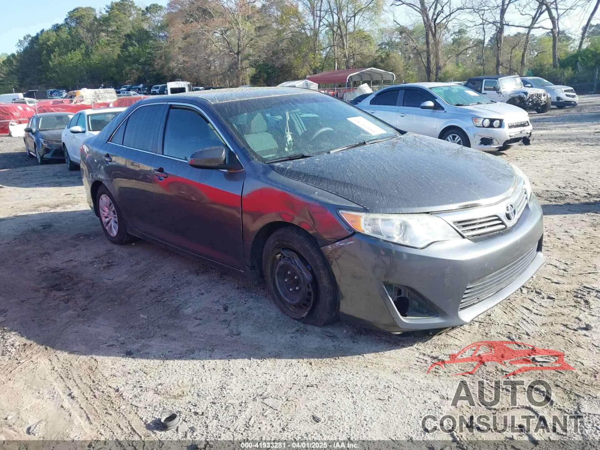 TOYOTA CAMRY 2012 - 4T1BF1FK9CU592206