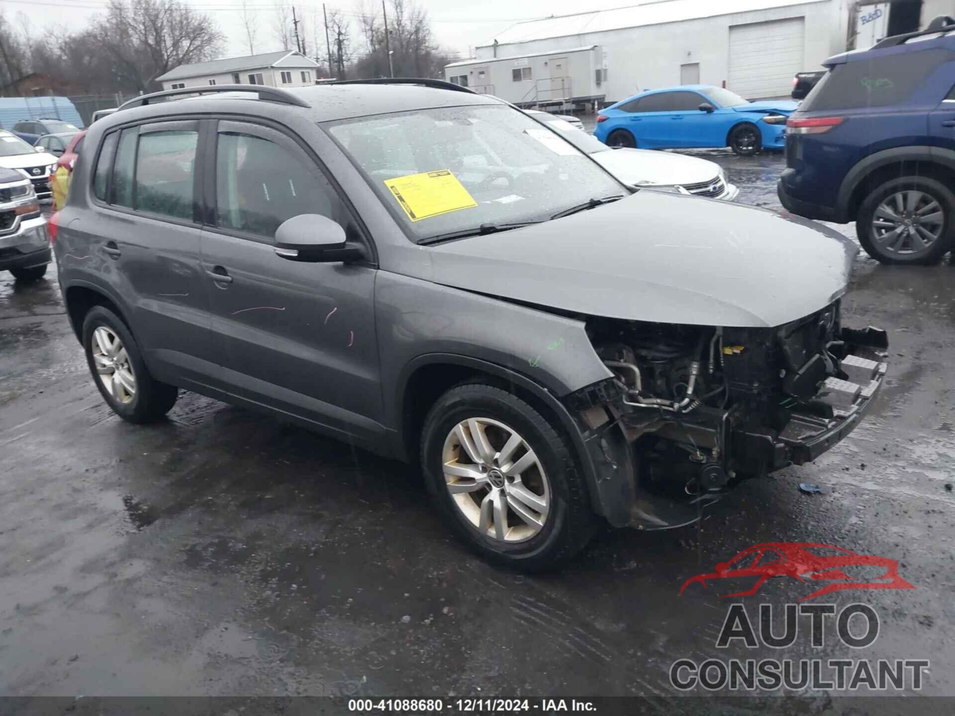 VOLKSWAGEN TIGUAN 2016 - WVGBV7AX9GW594282