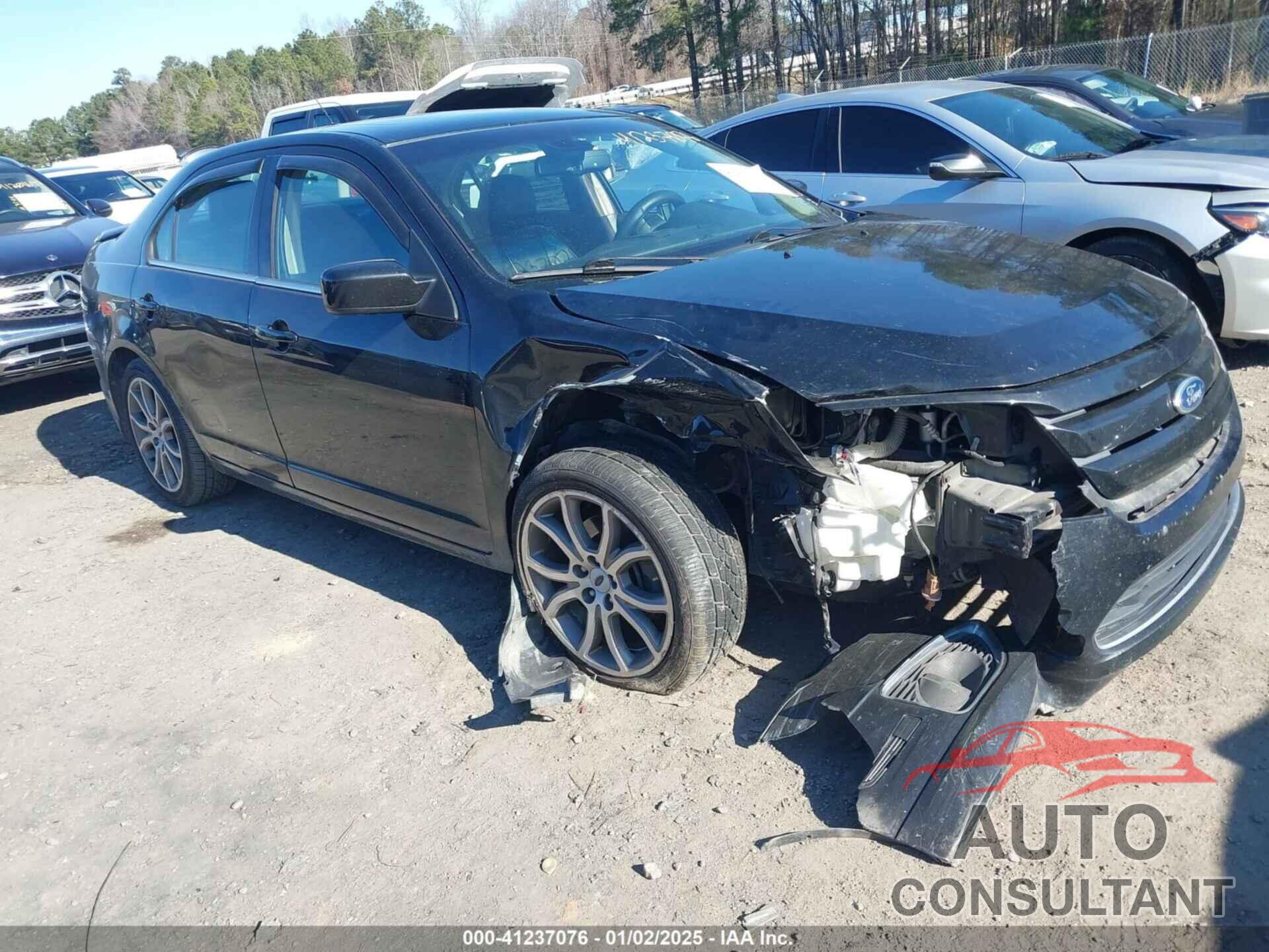 FORD FUSION 2012 - 3FAHP0JG5CR134667