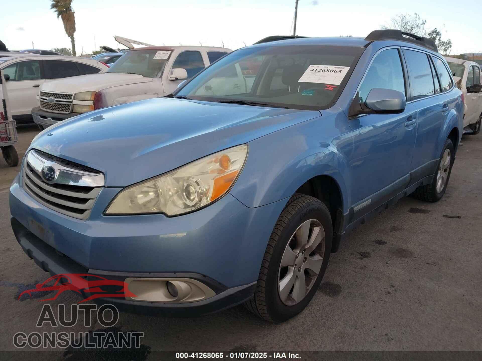 SUBARU OUTBACK 2011 - 4S4BRBGC7B3376590