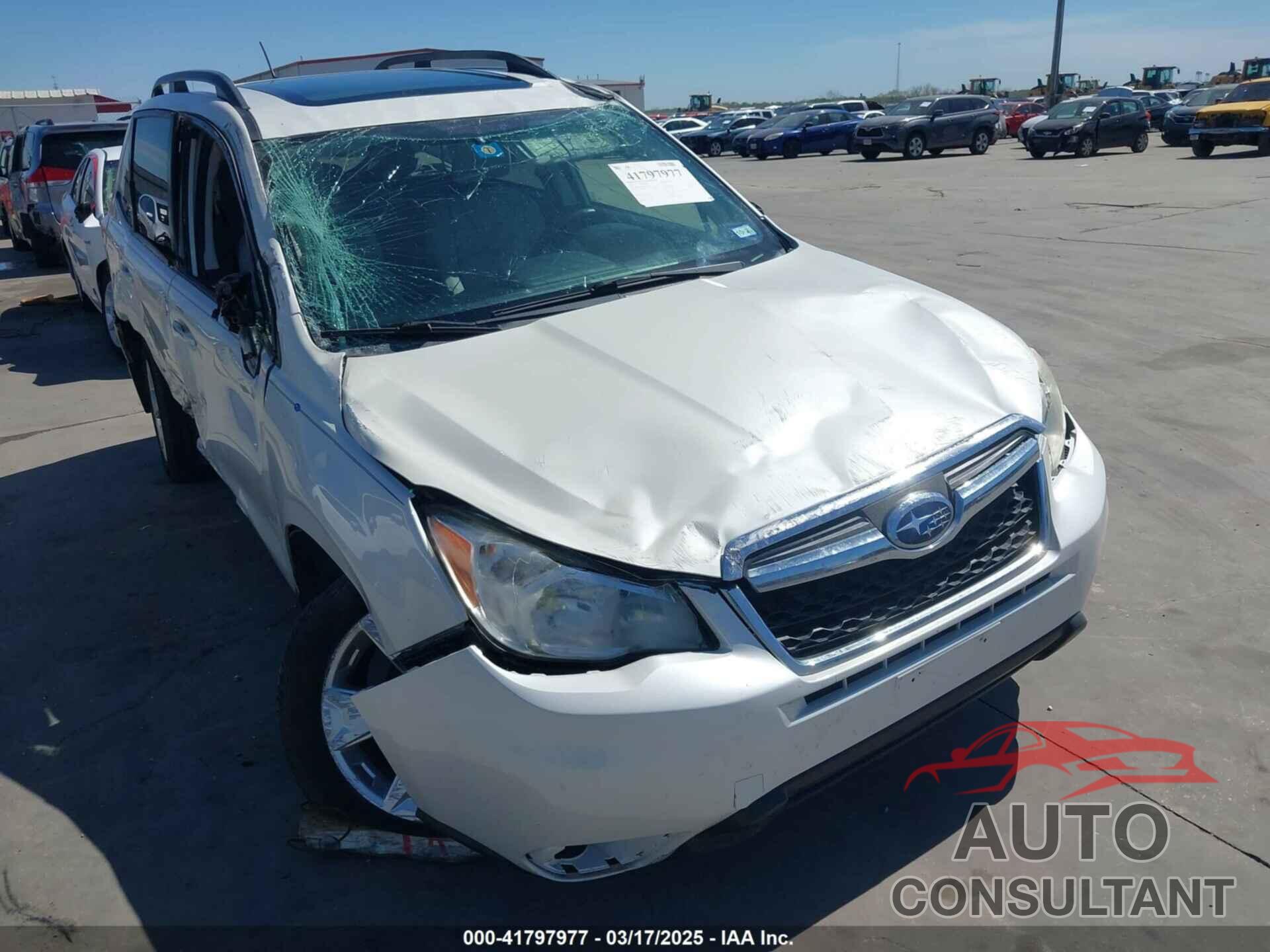 SUBARU FORESTER 2015 - JF2SJADC0FH429456