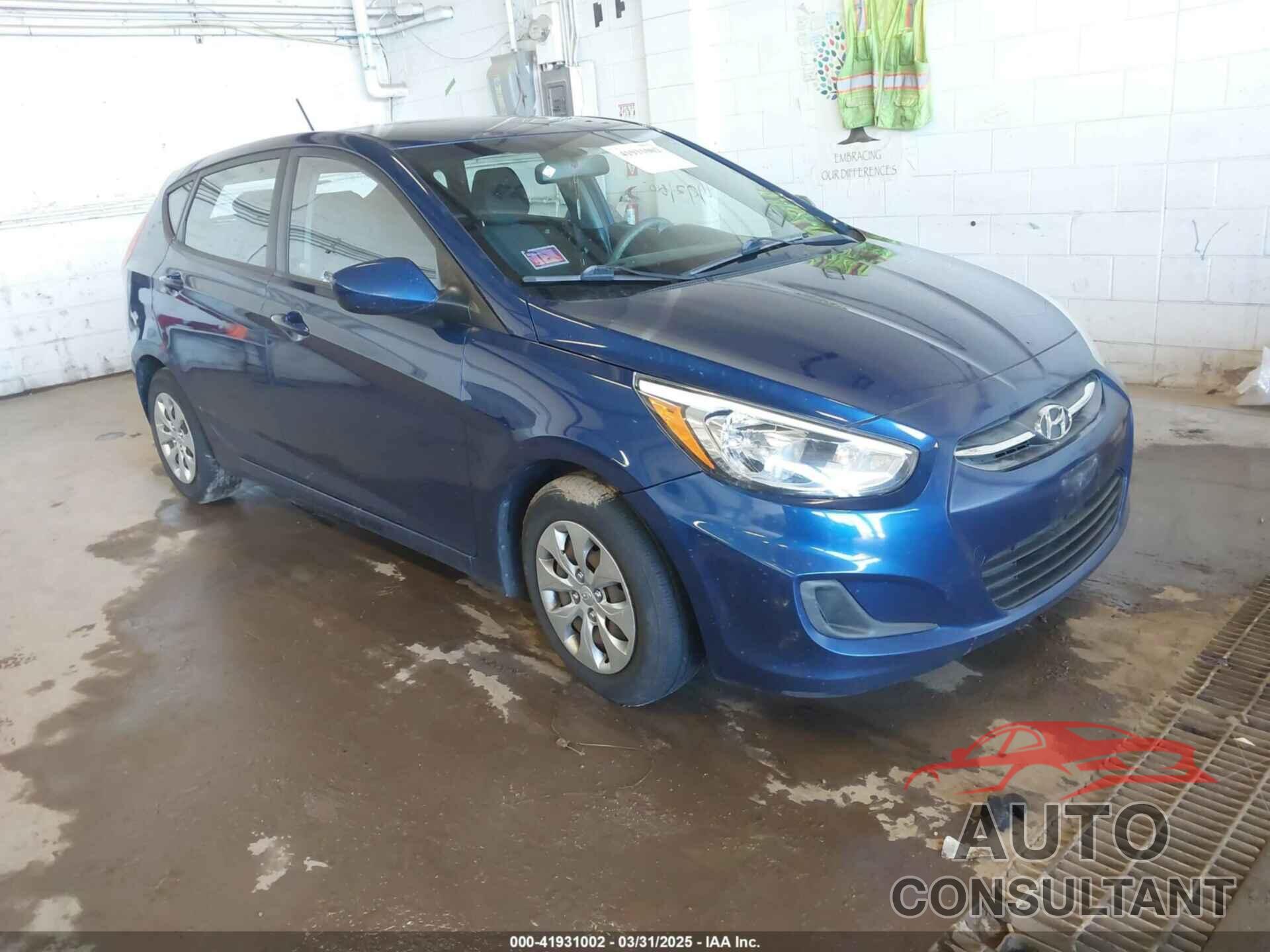 HYUNDAI ACCENT 2017 - KMHCT5AE0HU306403