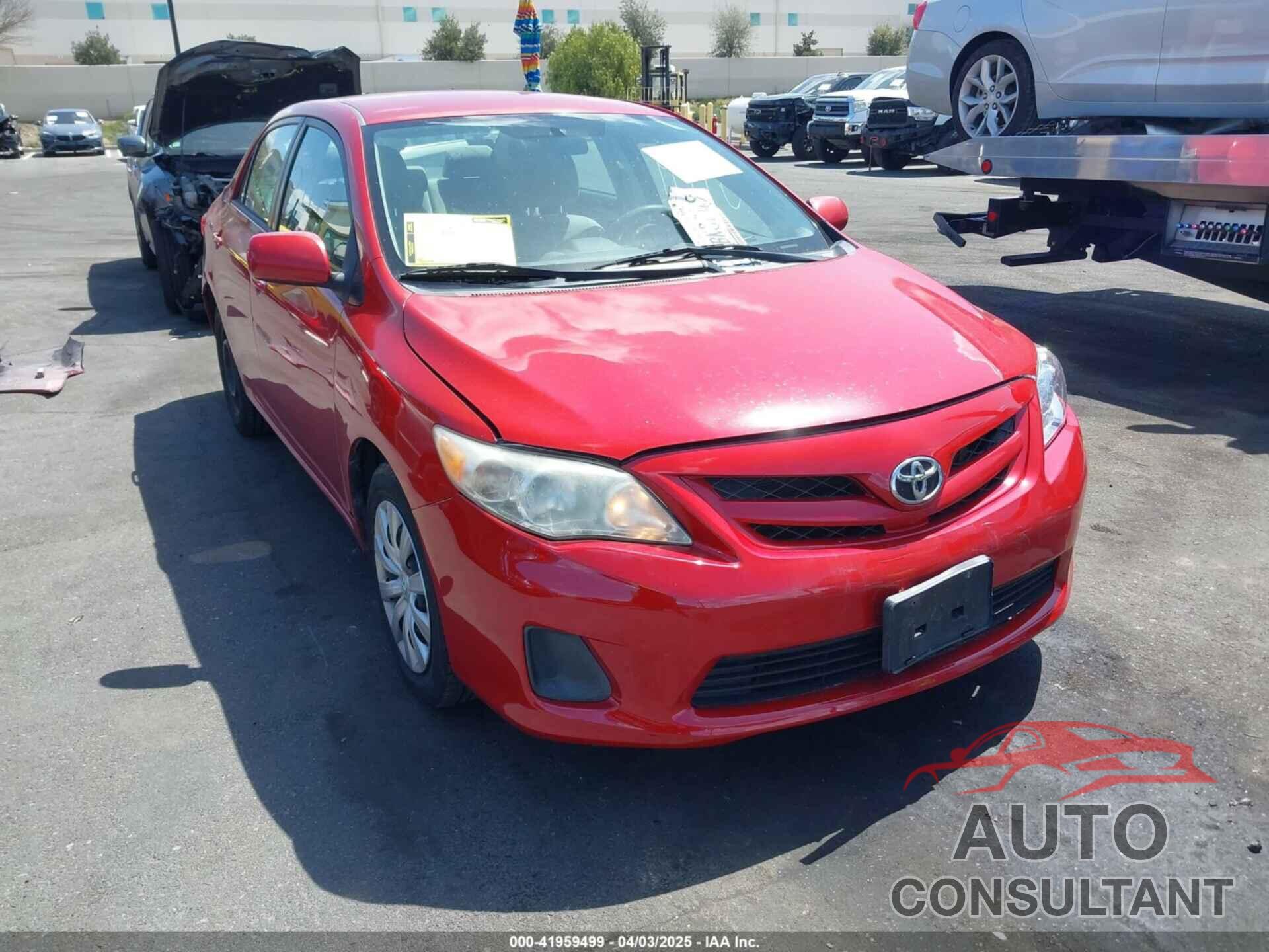 TOYOTA COROLLA 2012 - 5YFBU4EE4CP030931