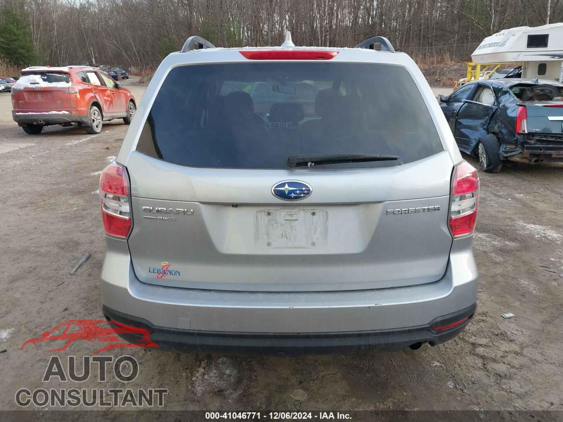 SUBARU FORESTER 2016 - JF2SJADC4GH435455