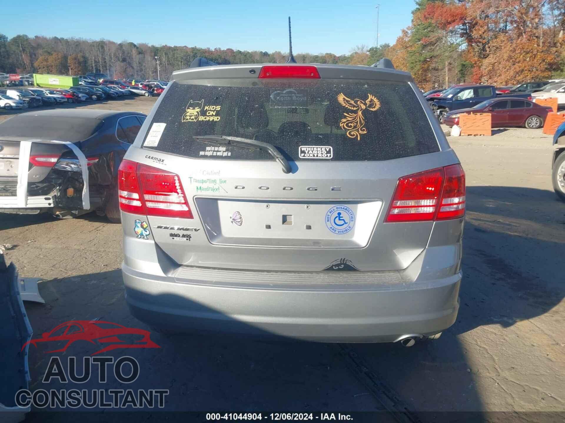 DODGE JOURNEY 2017 - 3C4PDCAB9HT691614