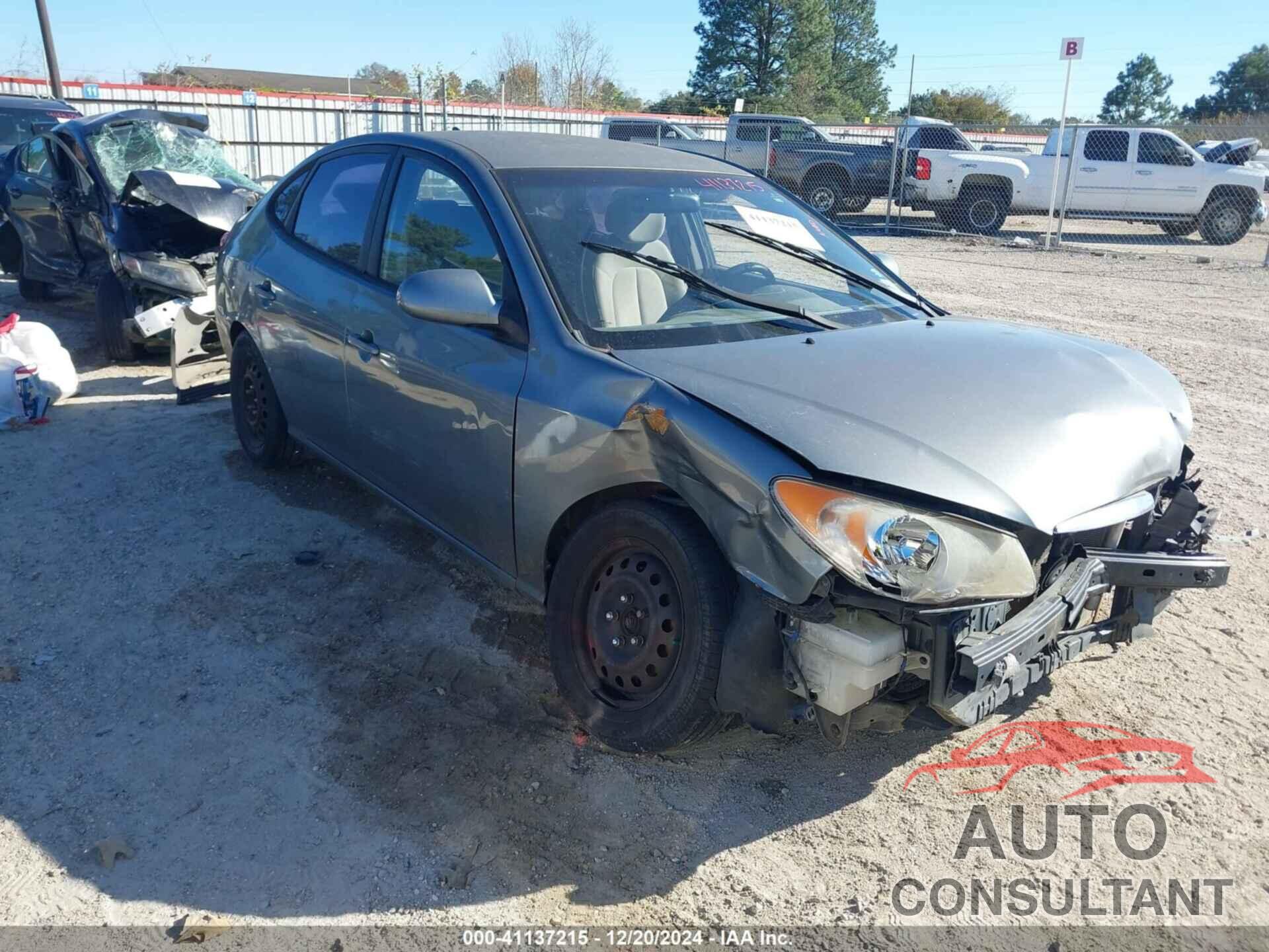 HYUNDAI ELANTRA 2010 - KMHDU4AD5AU023844