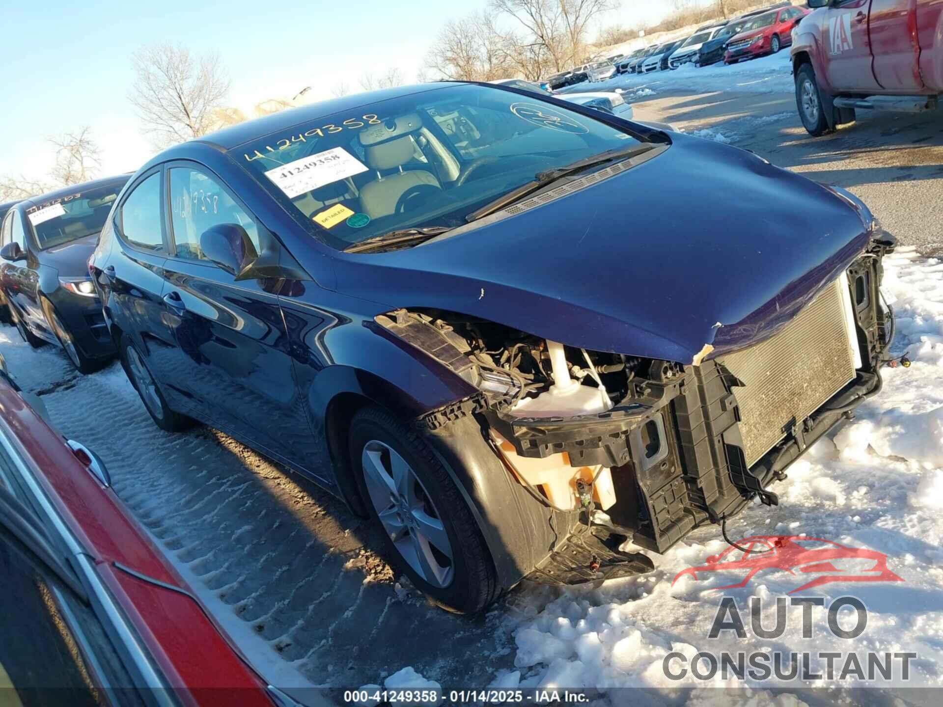 HYUNDAI ELANTRA 2013 - 5NPDH4AE0DH414531