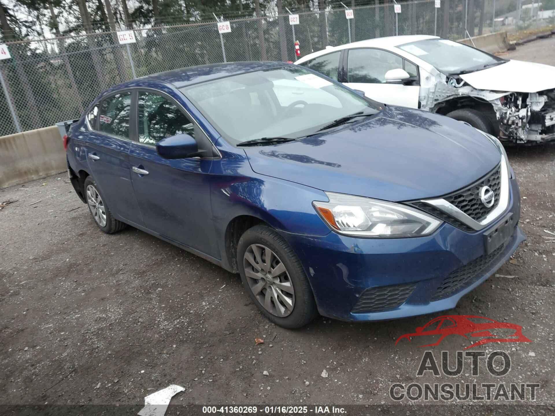 NISSAN SENTRA 2019 - 3N1AB7AP0KY204960