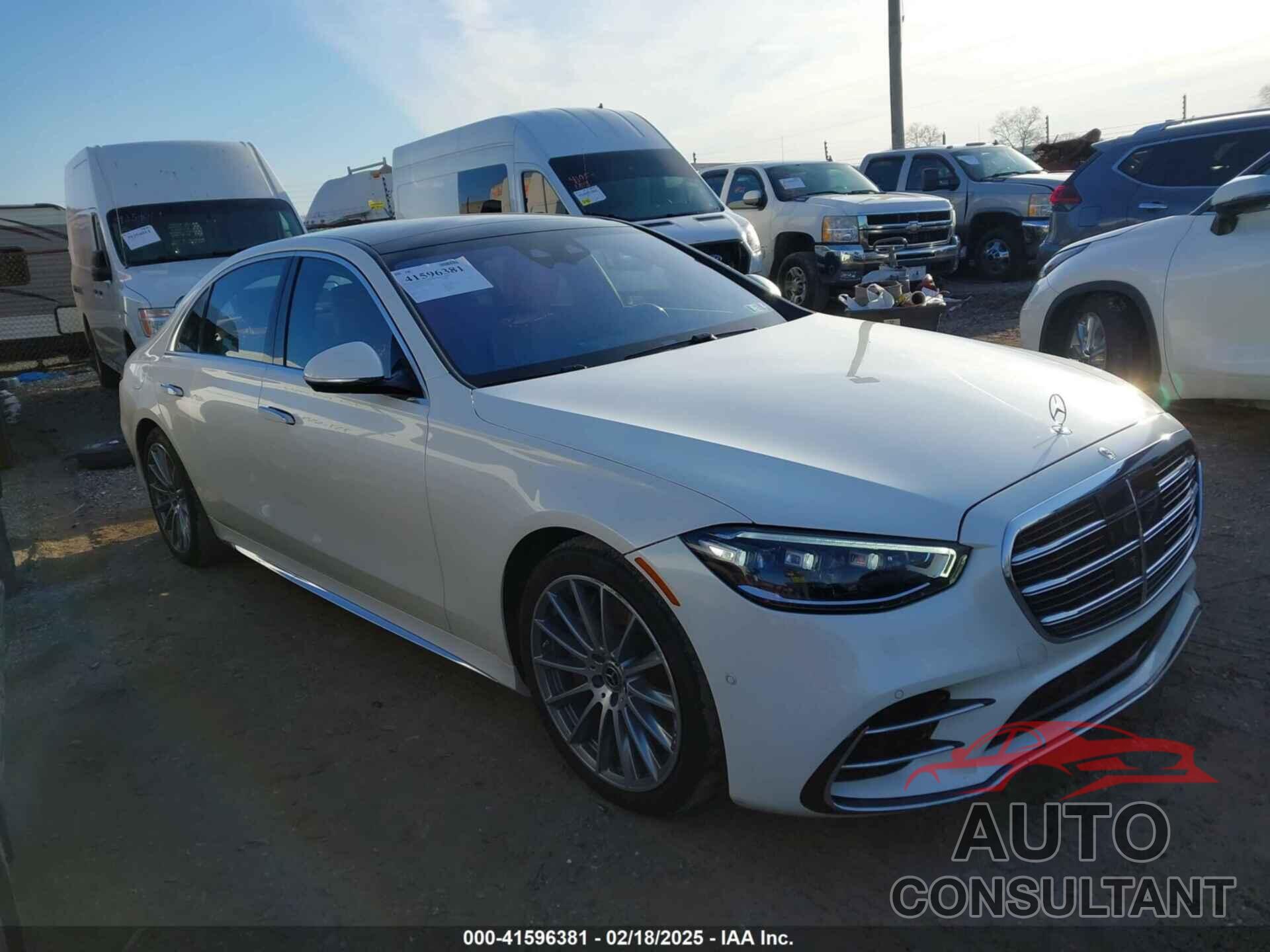 MERCEDES-BENZ S 500 2022 - W1K6G6DB4NA125708