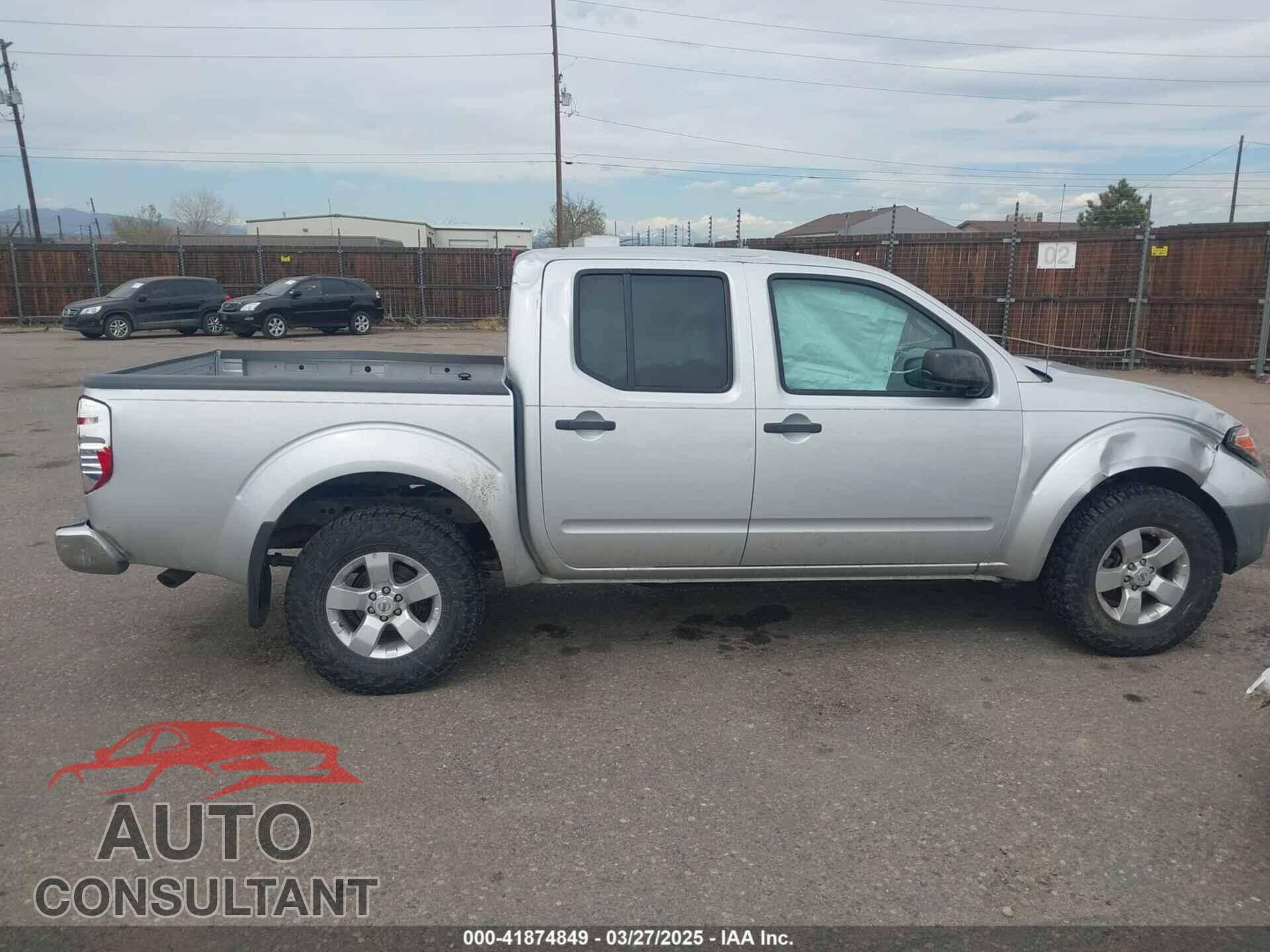 NISSAN FRONTIER 2012 - 1N6AD0EV4CC408191