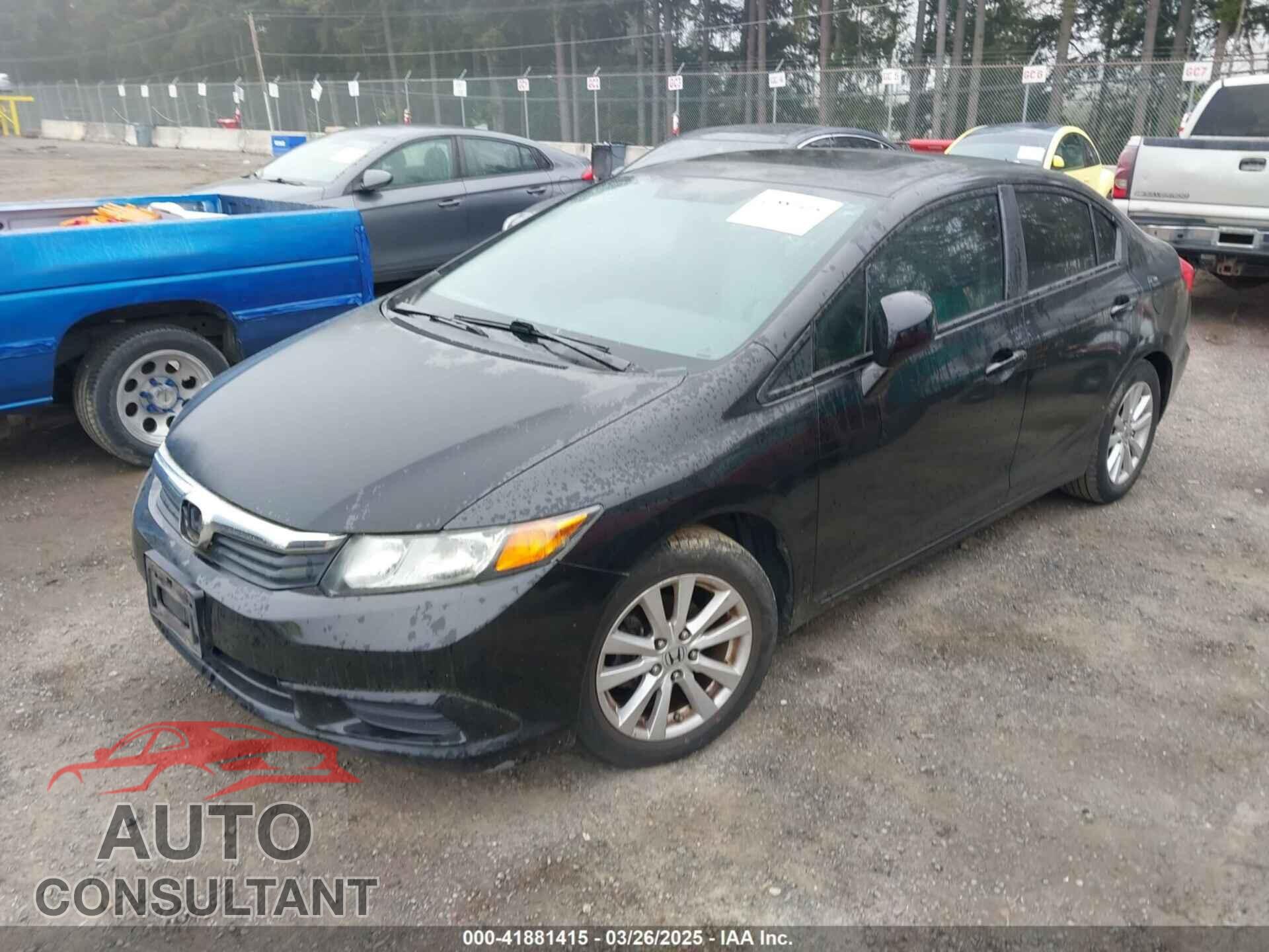 HONDA CIVIC 2012 - 2HGFB2F80CH605263
