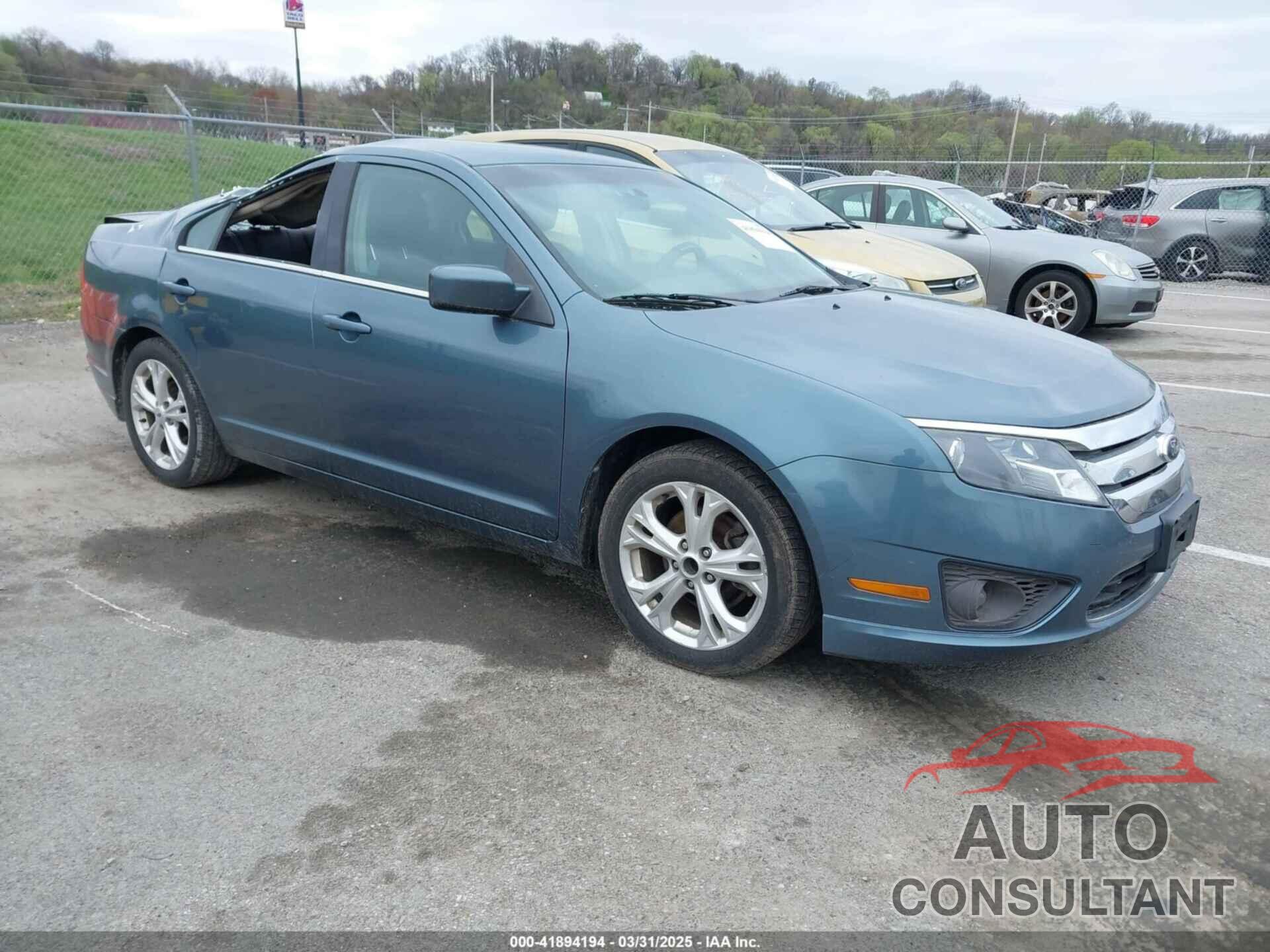 FORD FUSION 2012 - 3FAHP0HA6CR351436