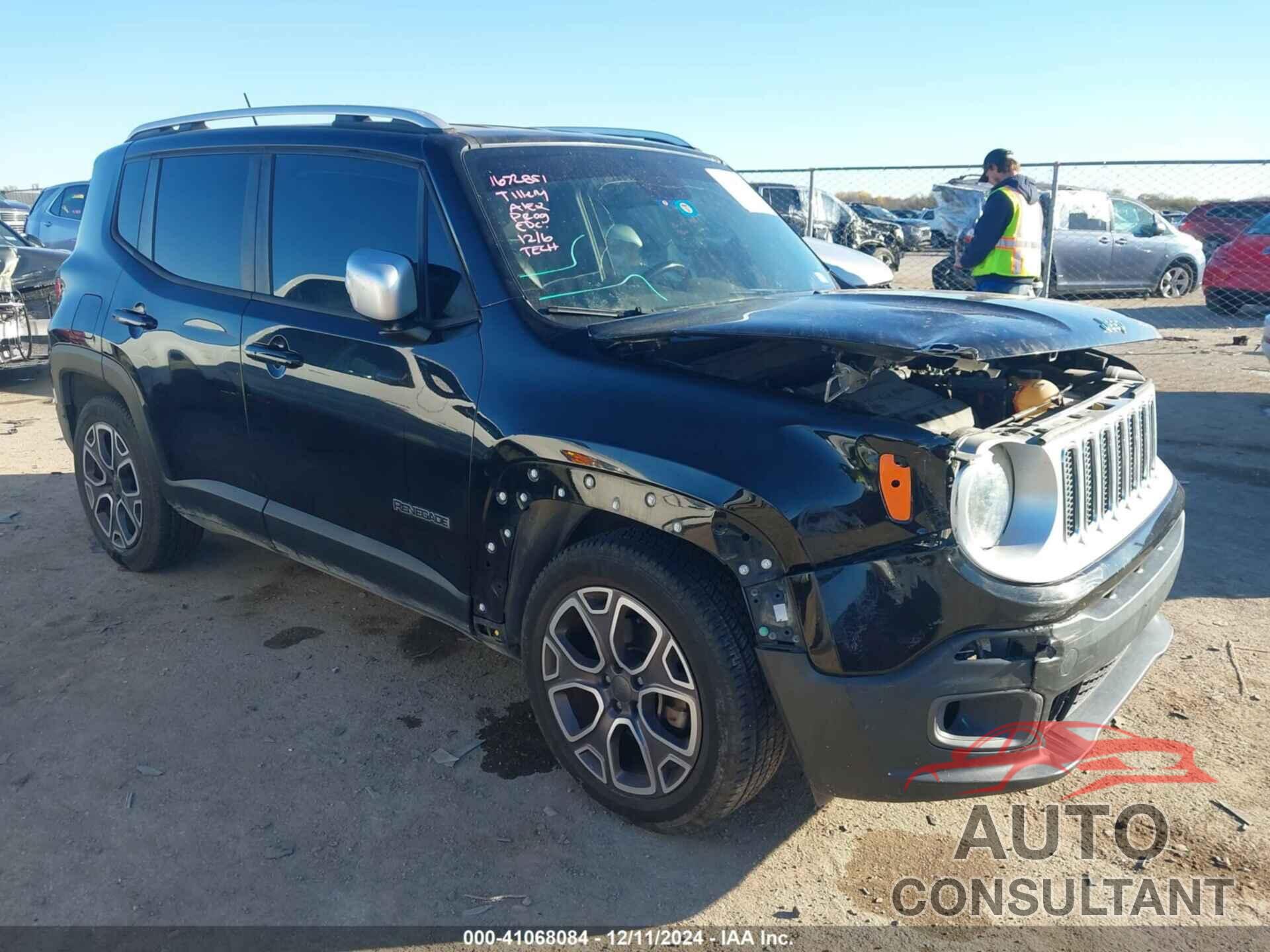 JEEP RENEGADE 2016 - ZACCJADT1GPD66963