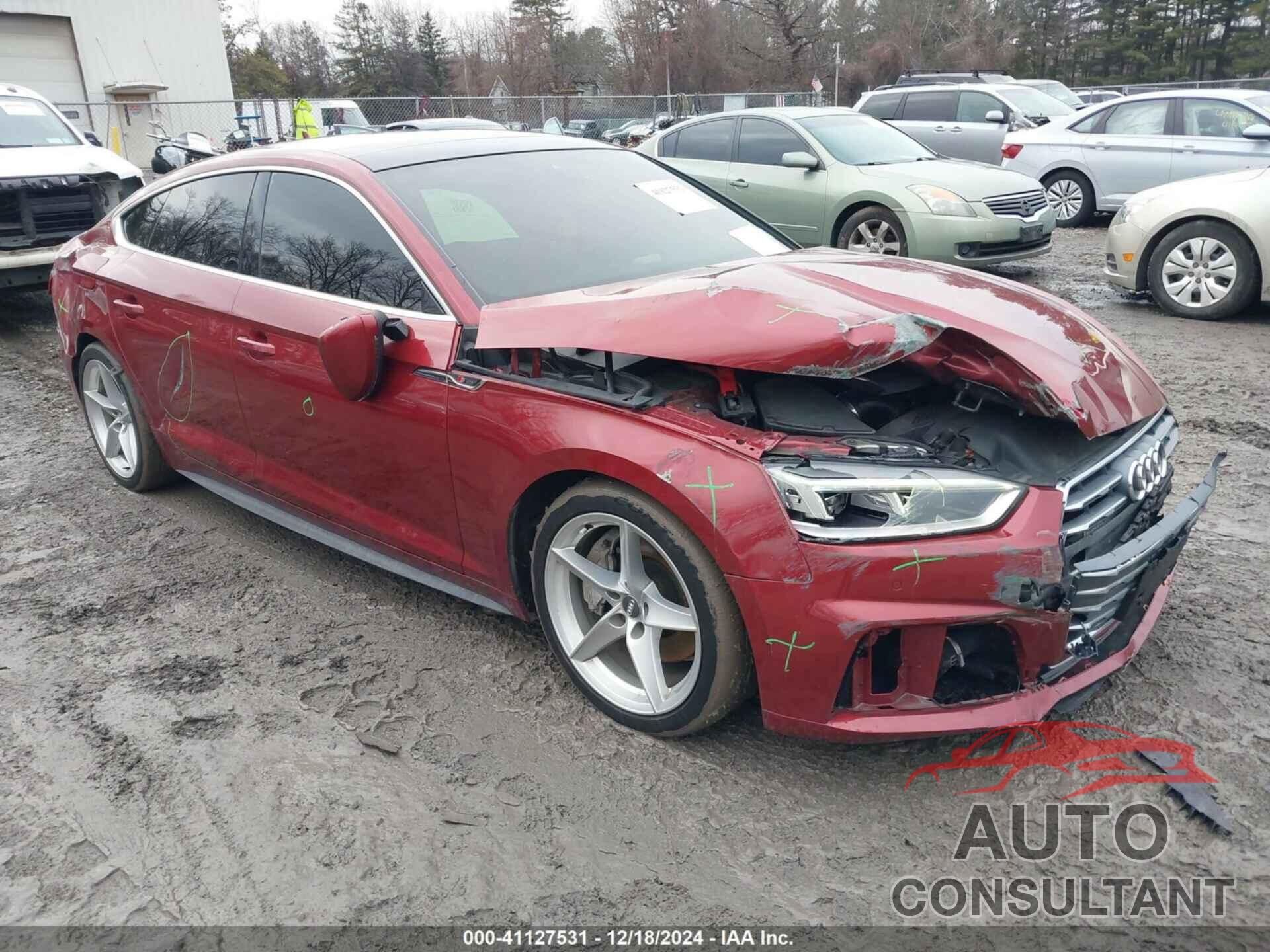 AUDI A5 2019 - WAUENCF56KA082869