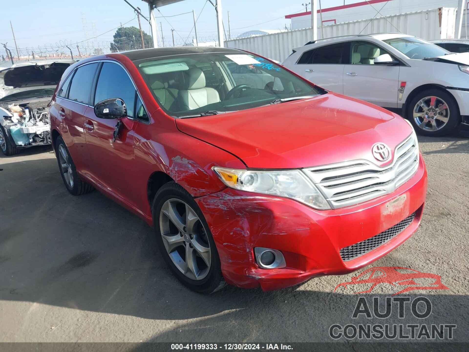 TOYOTA VENZA 2012 - 4T3BK3BB0CU072058