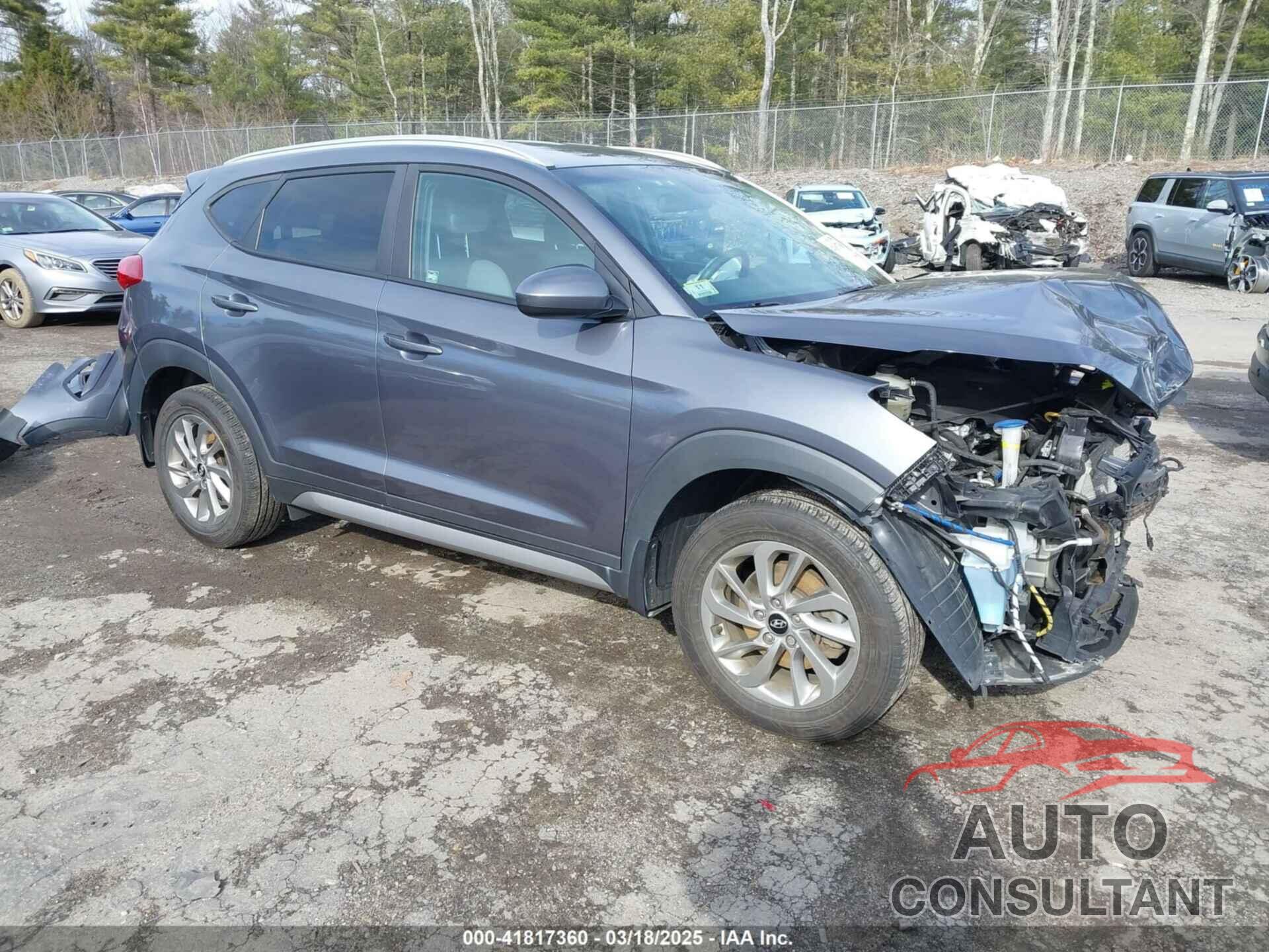 HYUNDAI TUCSON 2017 - KM8J3CA45HU288936