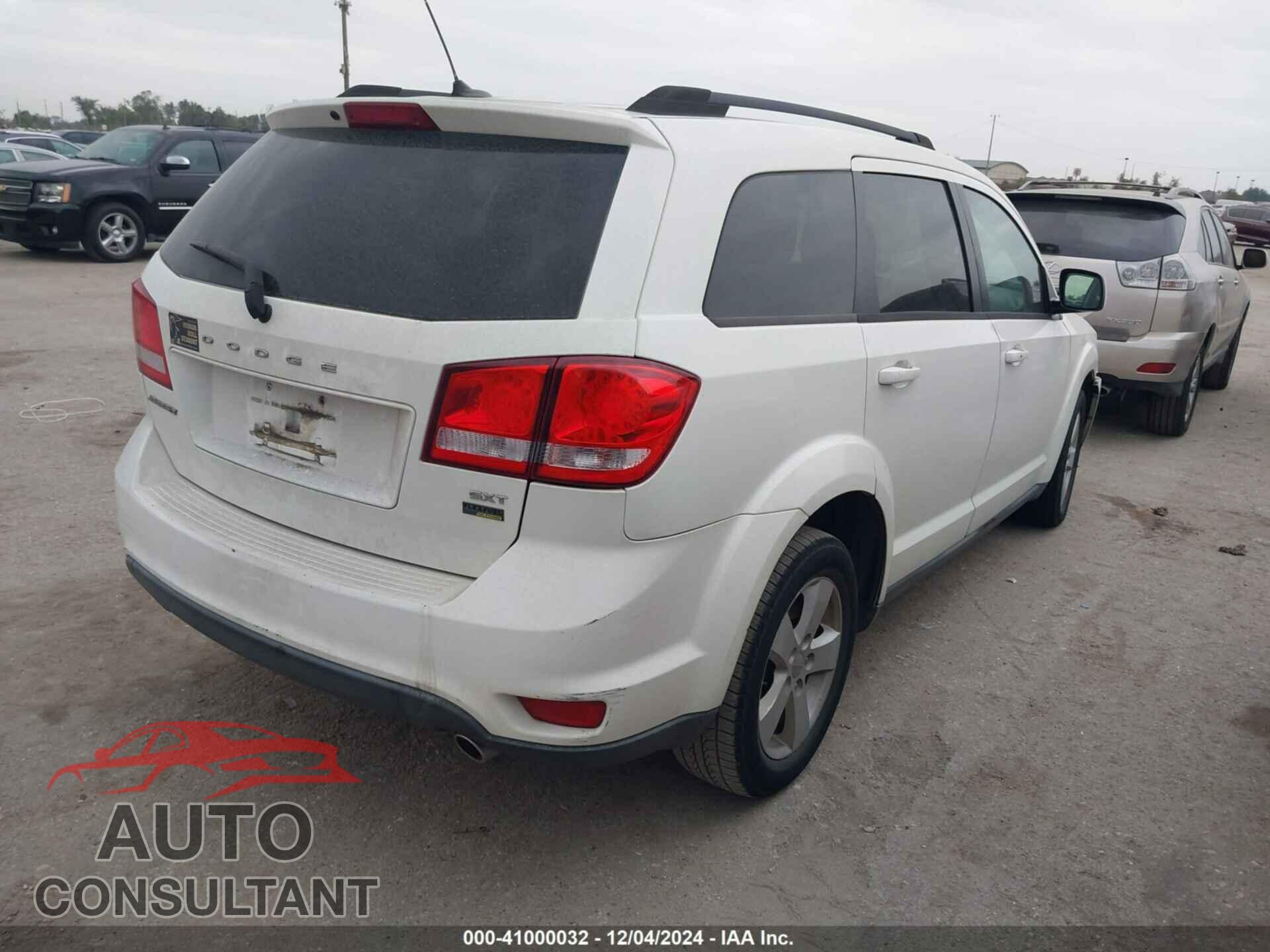DODGE JOURNEY 2012 - 3C4PDCBG0CT387879