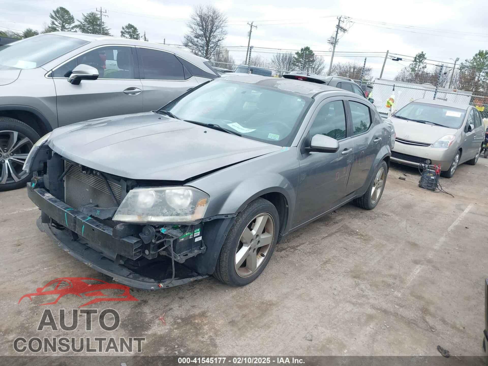 DODGE AVENGER 2013 - 1C3CDZCG4DN622435