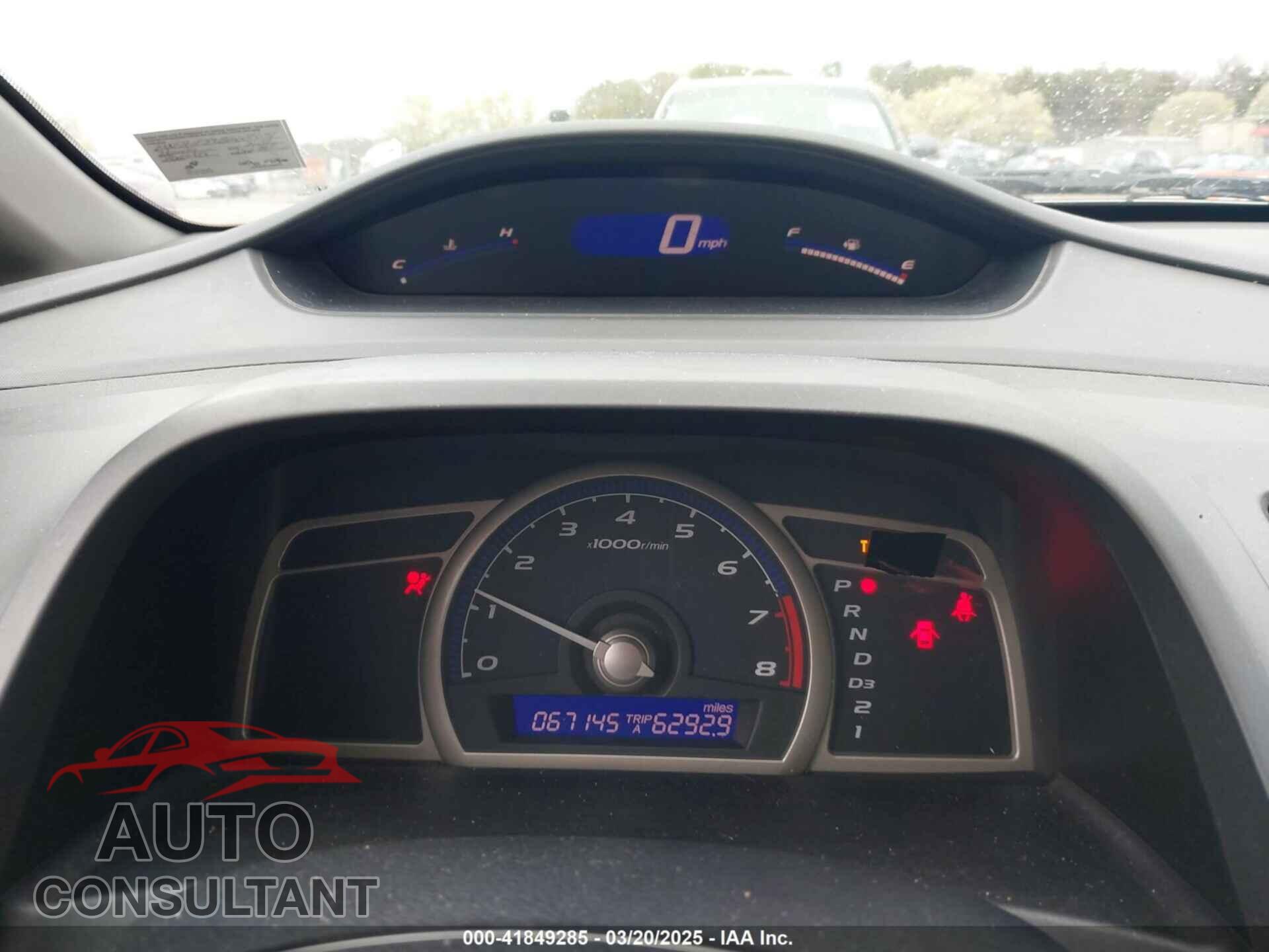 HONDA CIVIC 2011 - 19XFA1F39BE009031