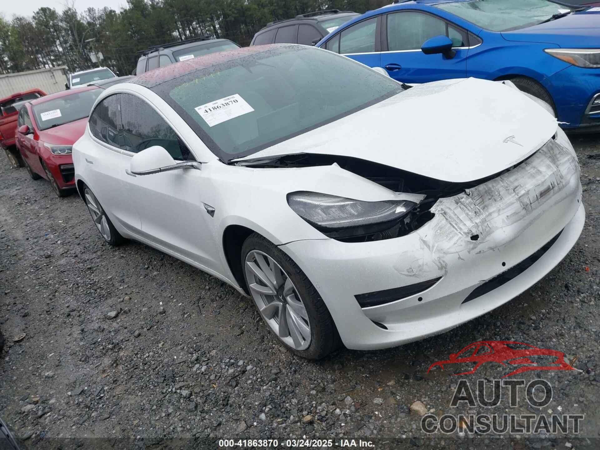TESLA MODEL 3 2018 - 5YJ3E1EB8JF135728