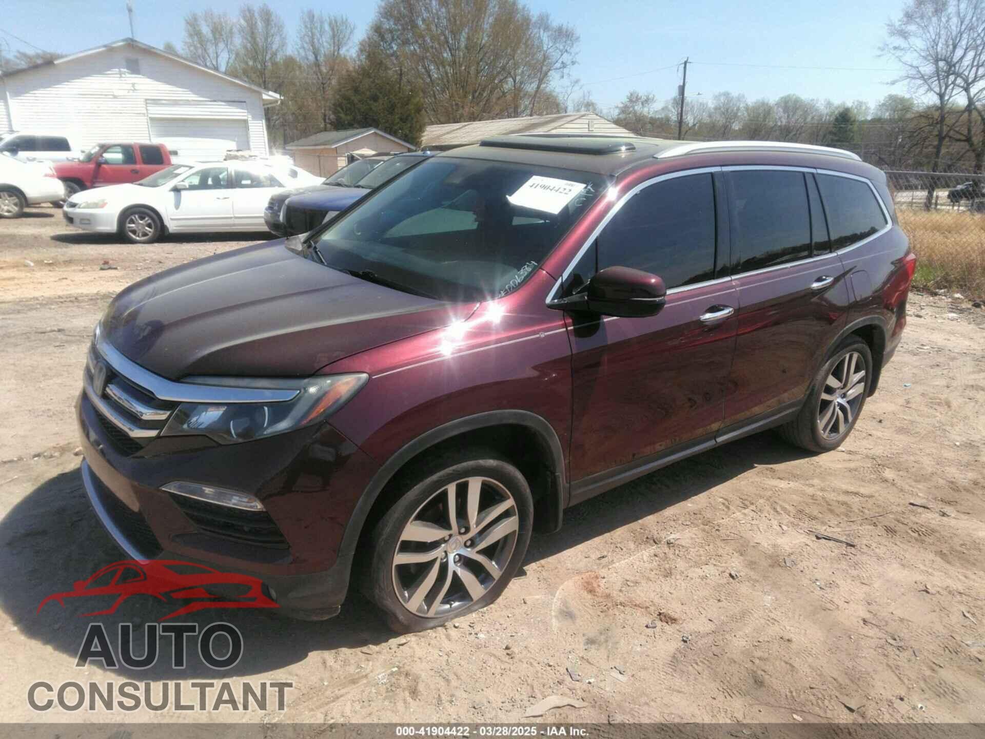 HONDA PILOT 2017 - 5FNYF5H98HB006384
