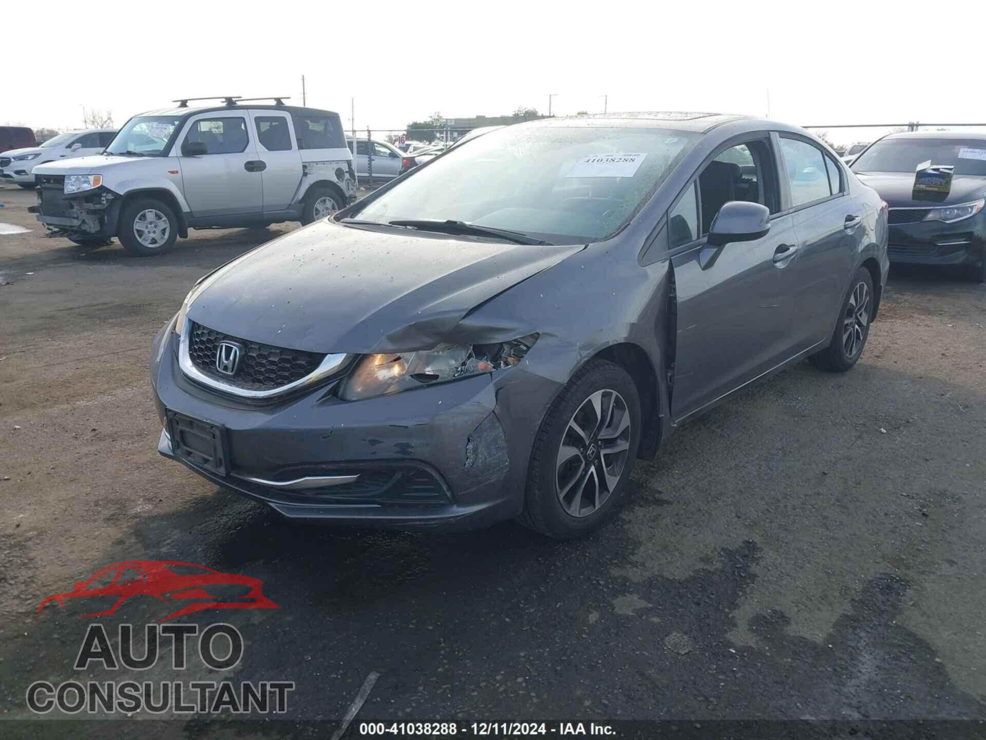 HONDA CIVIC 2013 - 19XFB2F82DE270986