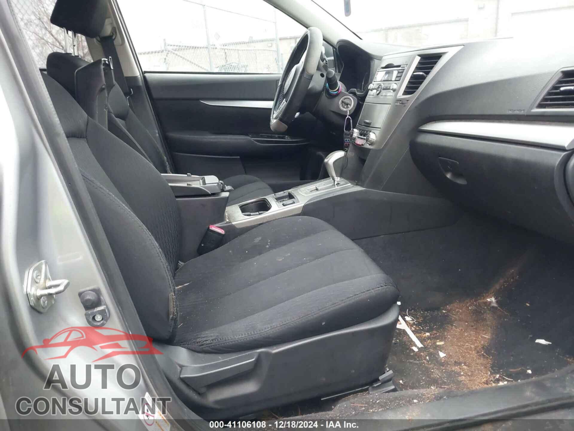 SUBARU OUTBACK 2011 - 4S4BRBCC2B3353935