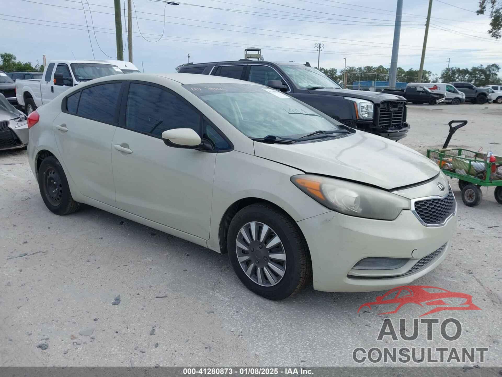 KIA FORTE 2014 - KNAFK4A67E5193334