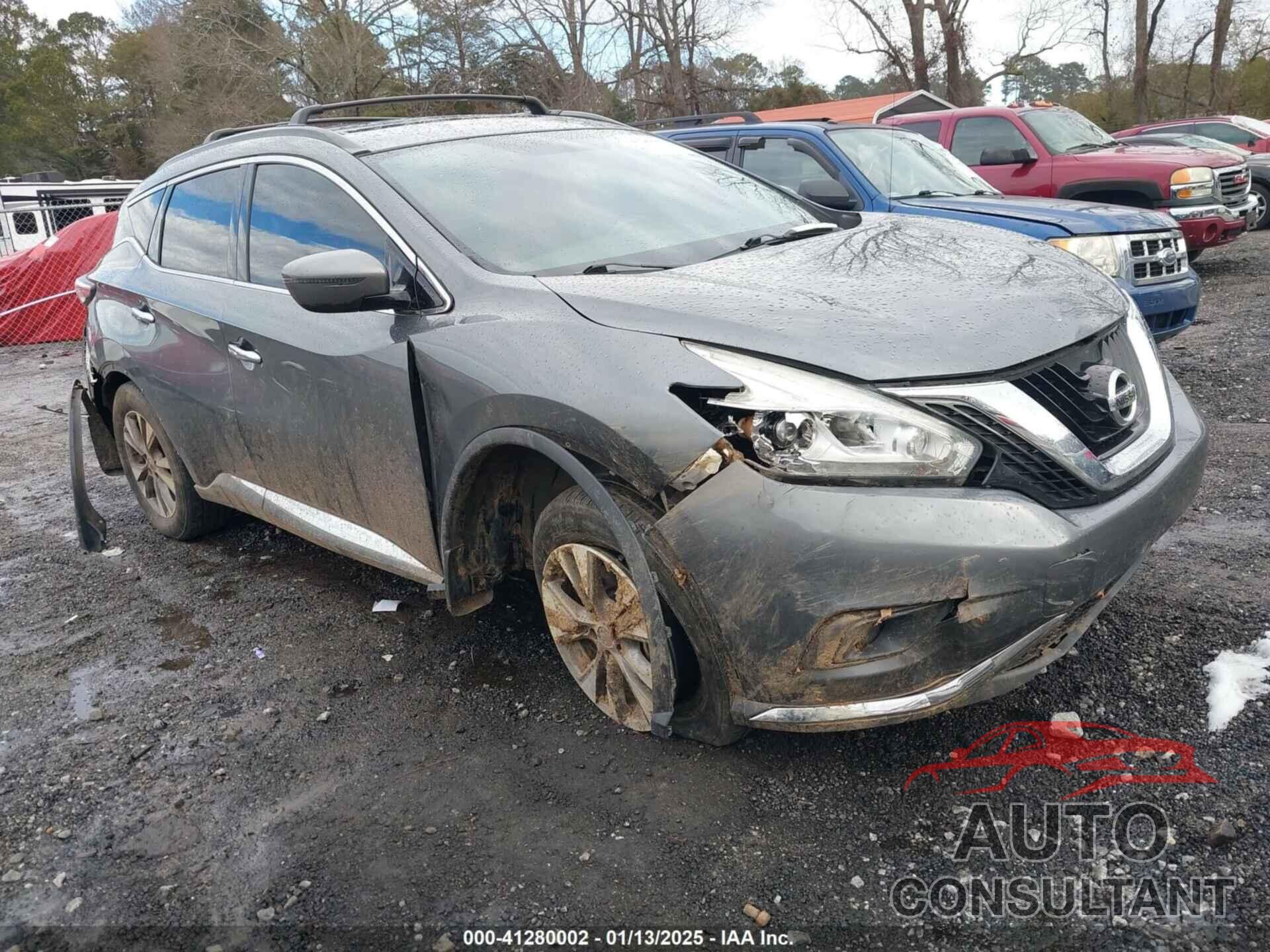 NISSAN MURANO 2017 - 5N1AZ2MGXHN134392