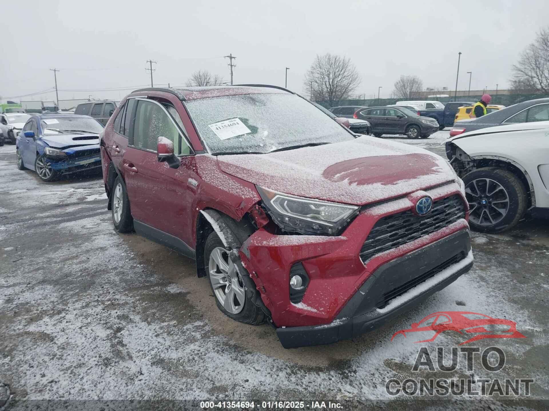 TOYOTA RAV4 HYBRID 2021 - JTMRWRFV8MD123198