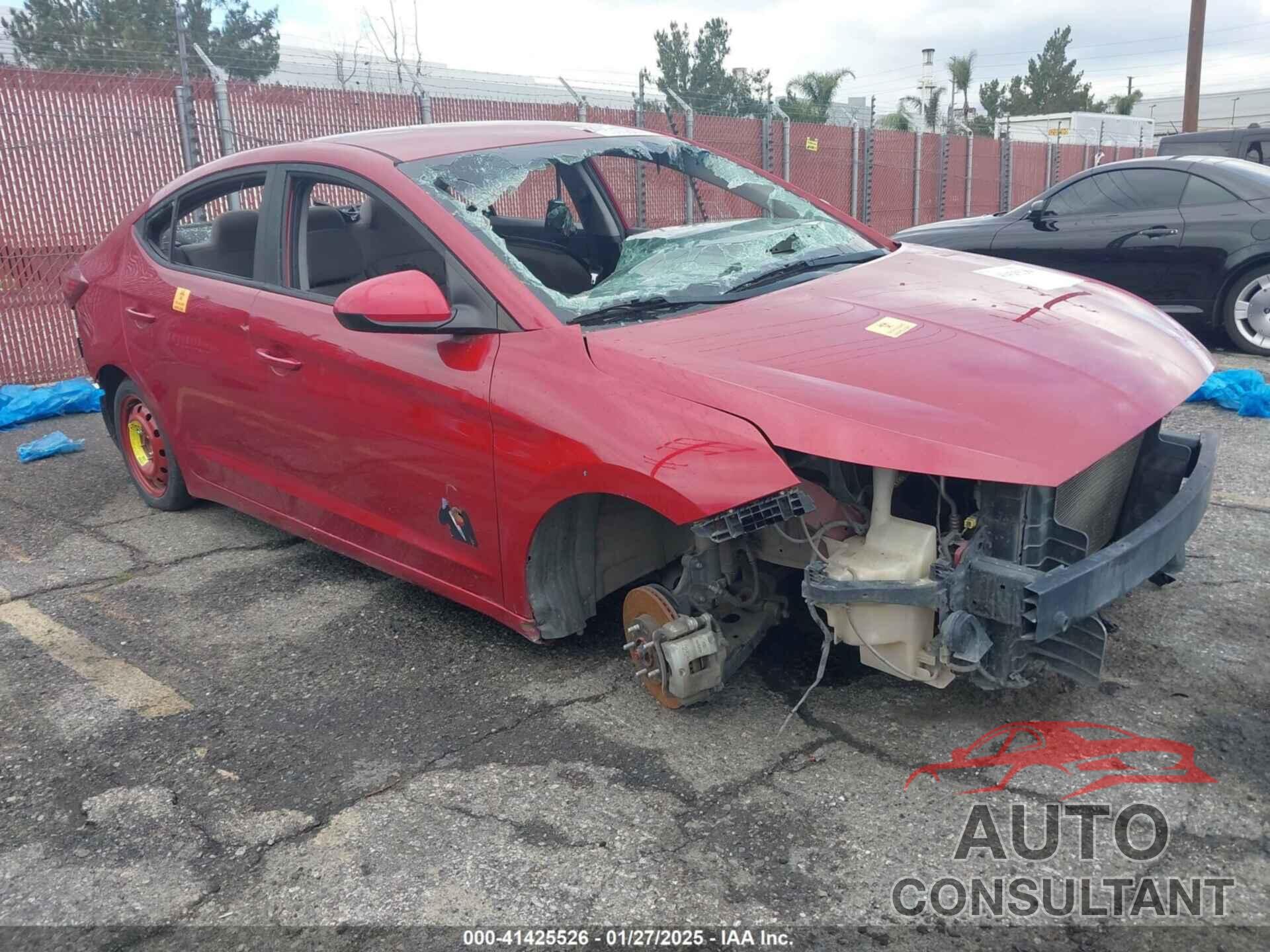 HYUNDAI ELANTRA 2019 - KMHD84LF0KU737157