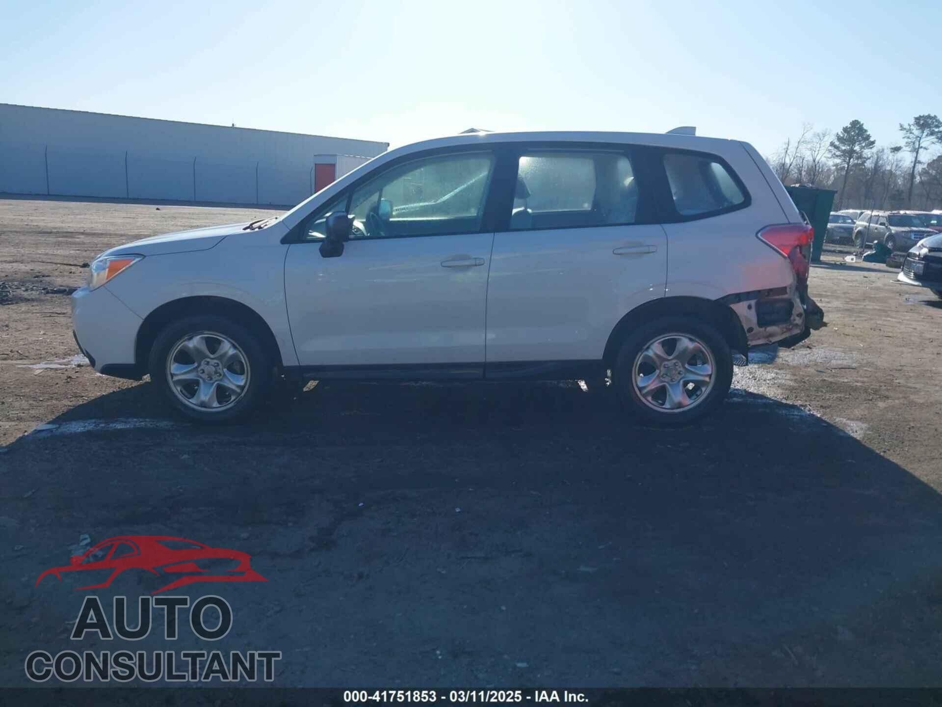 SUBARU FORESTER 2016 - JF2SJAAC9GG419620
