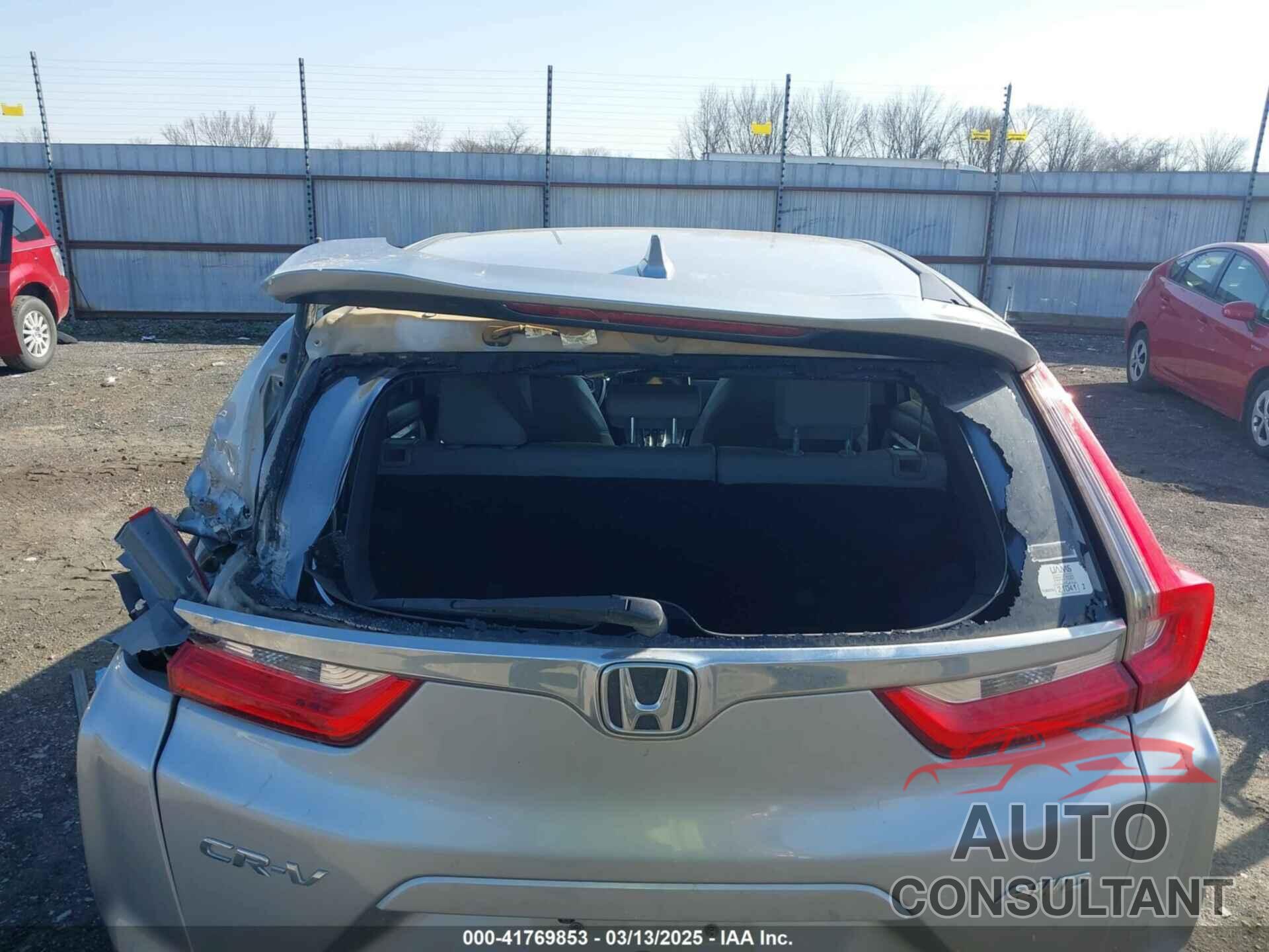 HONDA CR-V 2017 - 5J6RW2H81HL043696