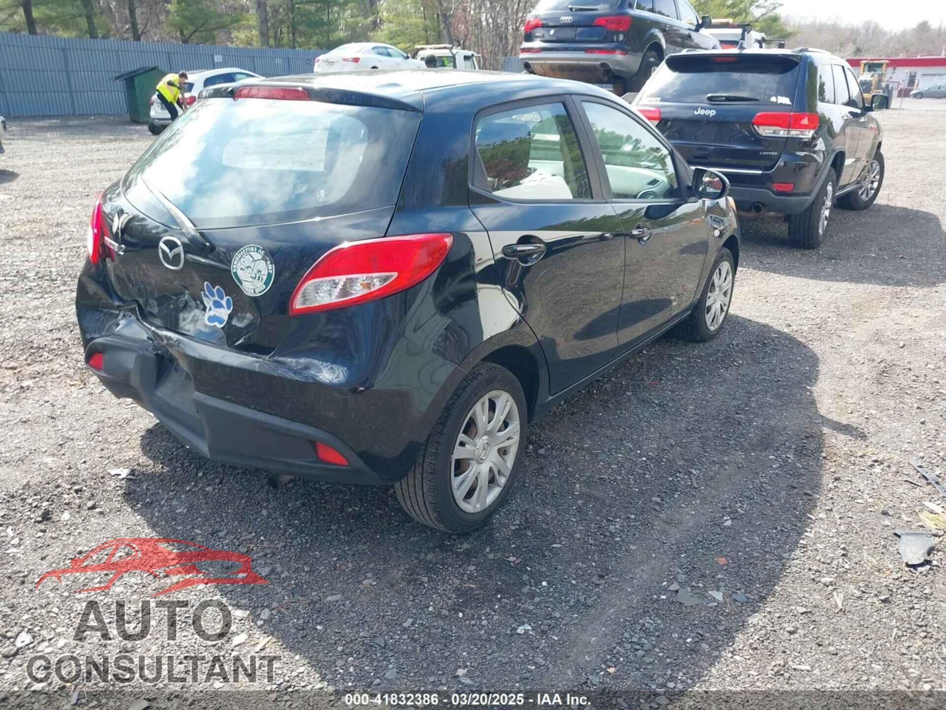 MAZDA MAZDA2 2013 - JM1DE1KY8D0155283