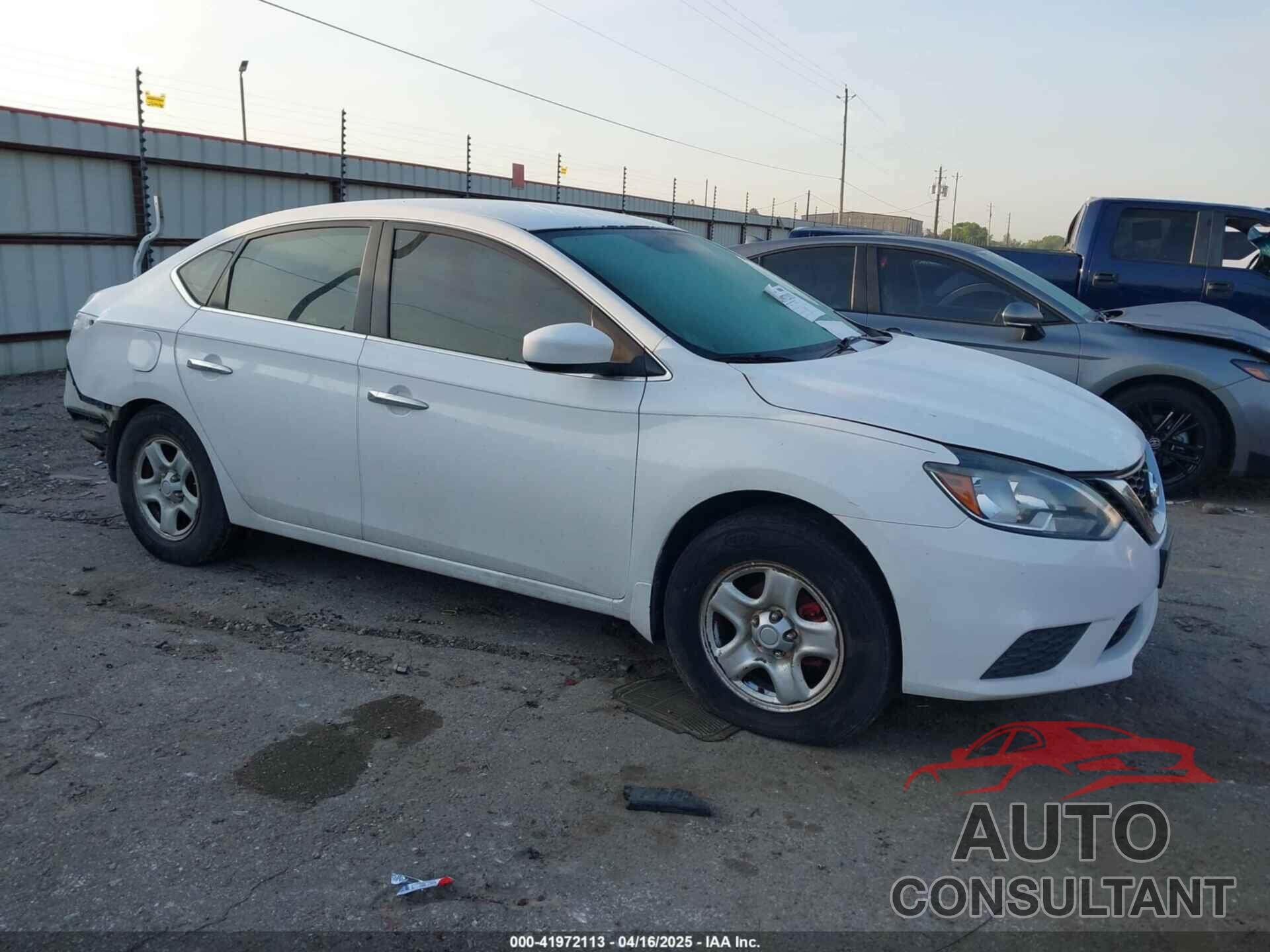 NISSAN SENTRA 2016 - 3N1AB7AP3GY212378
