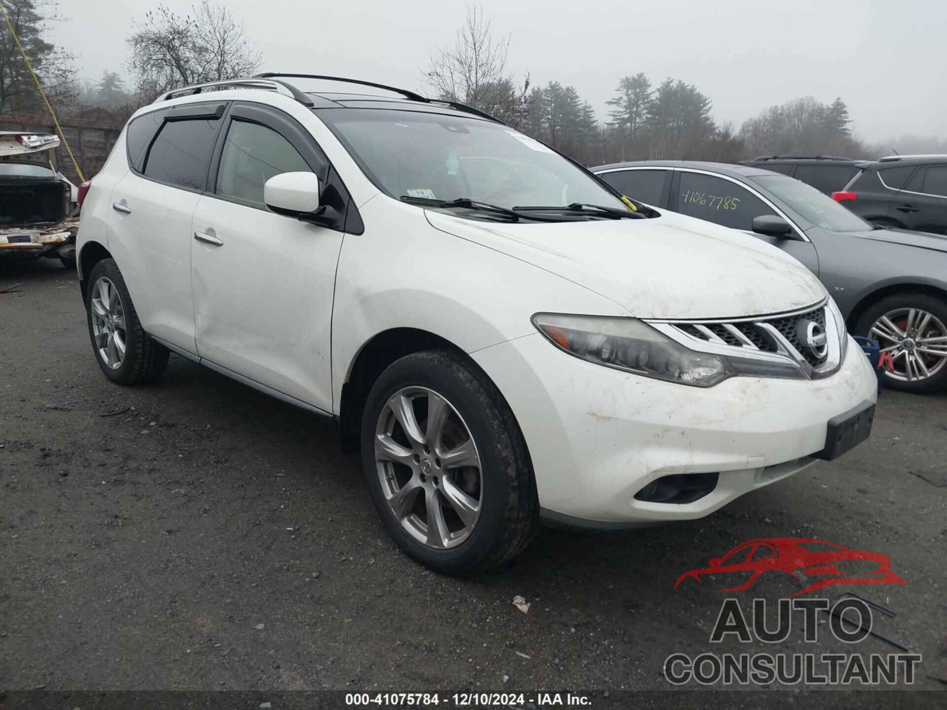 NISSAN MURANO 2014 - JN8AZ1MW2EW518490